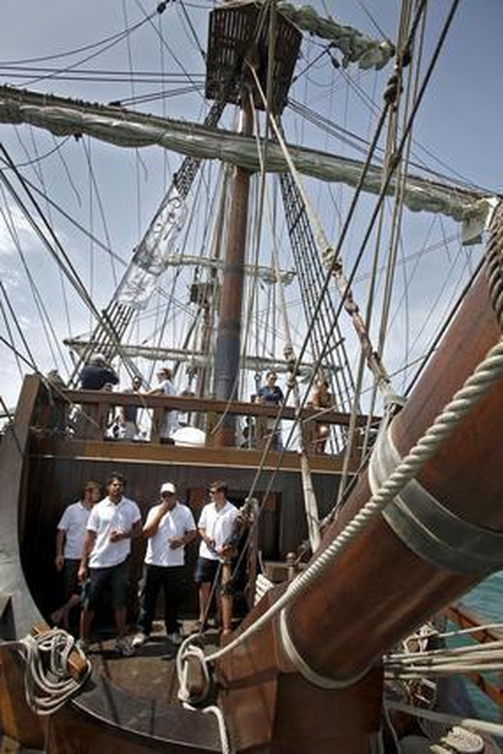 El galeón La Pepa inicia su travesía. 

Fotos: /Jesús Marín