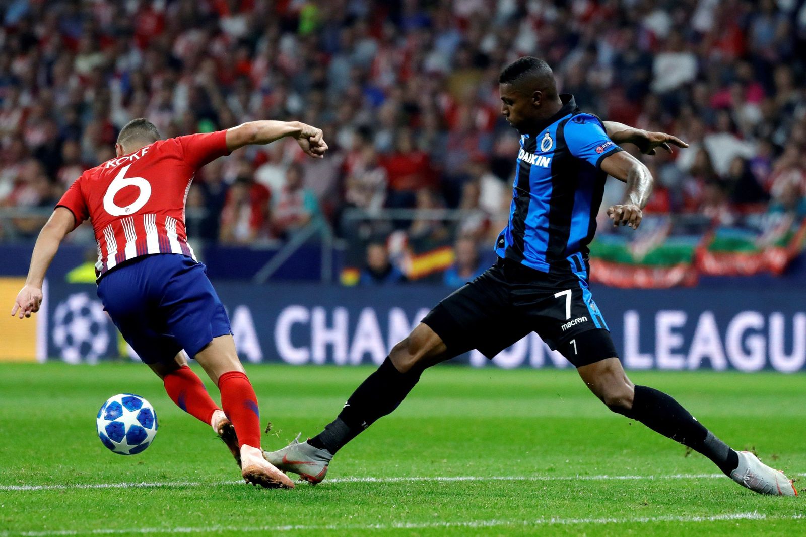 Las imágenes del Atlético-Brujas