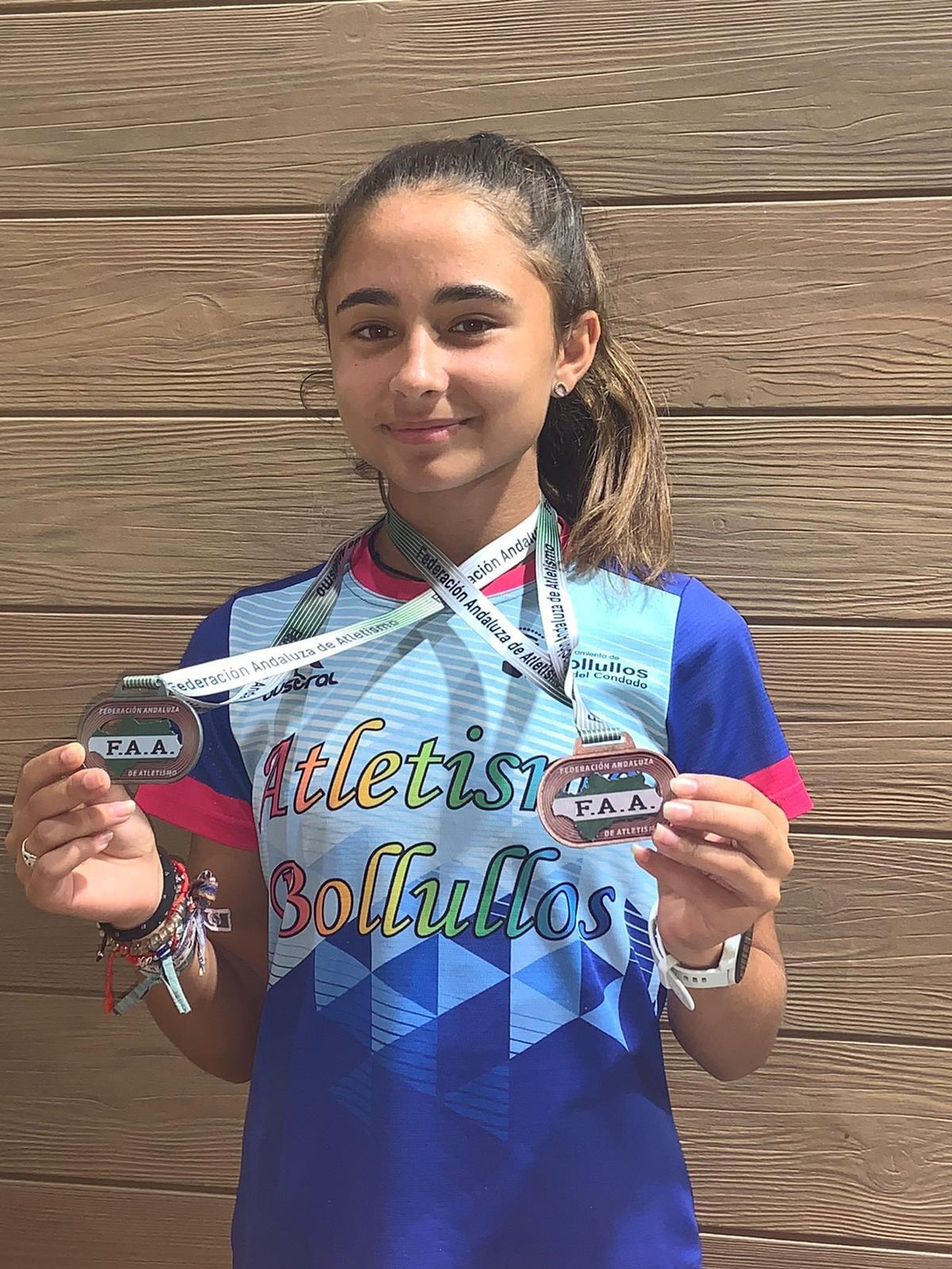 Elena Barragán García subió dos veces al podio con una plata y un bronce.