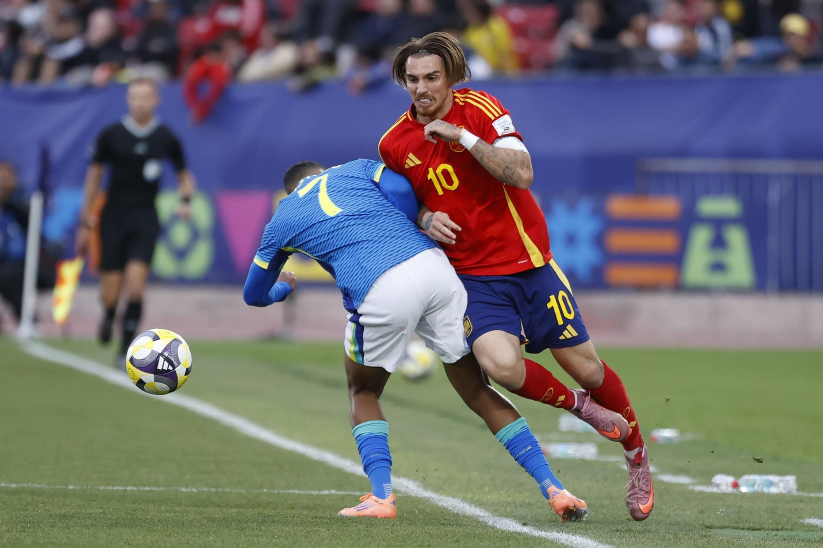 Las mejores fotos del España-Brasil sub 20