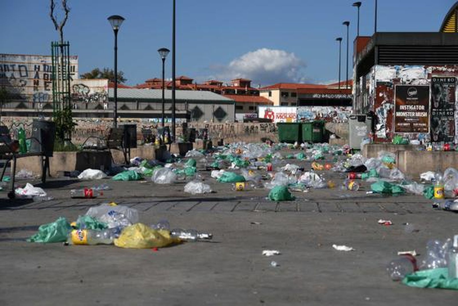 Las imágenes de la huelga general en Granada