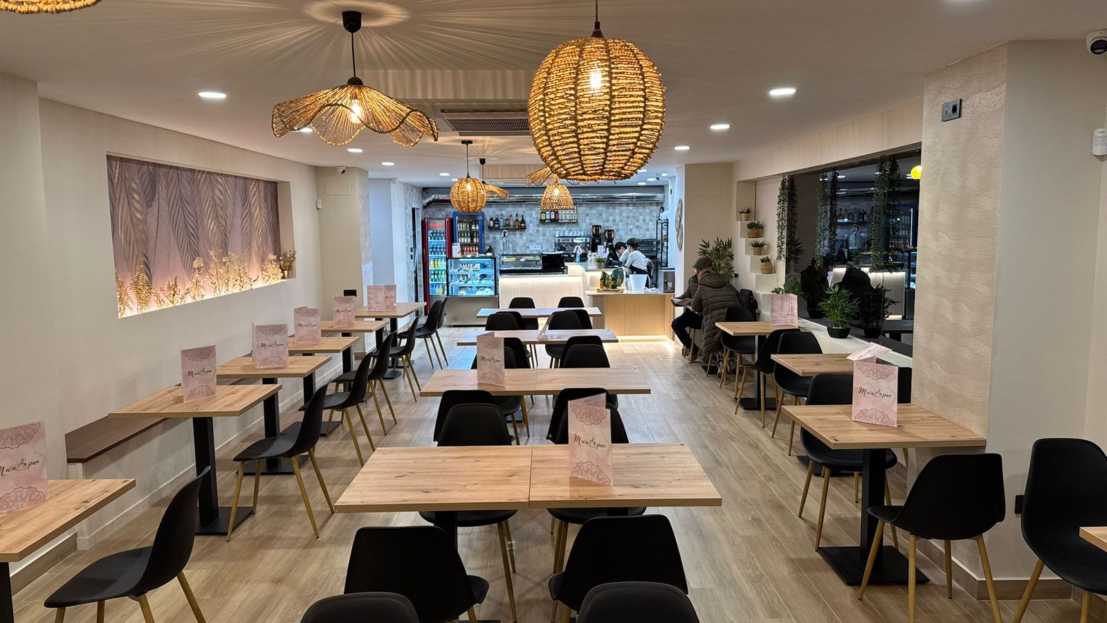 Interior de Maza Pan, en Jerez.