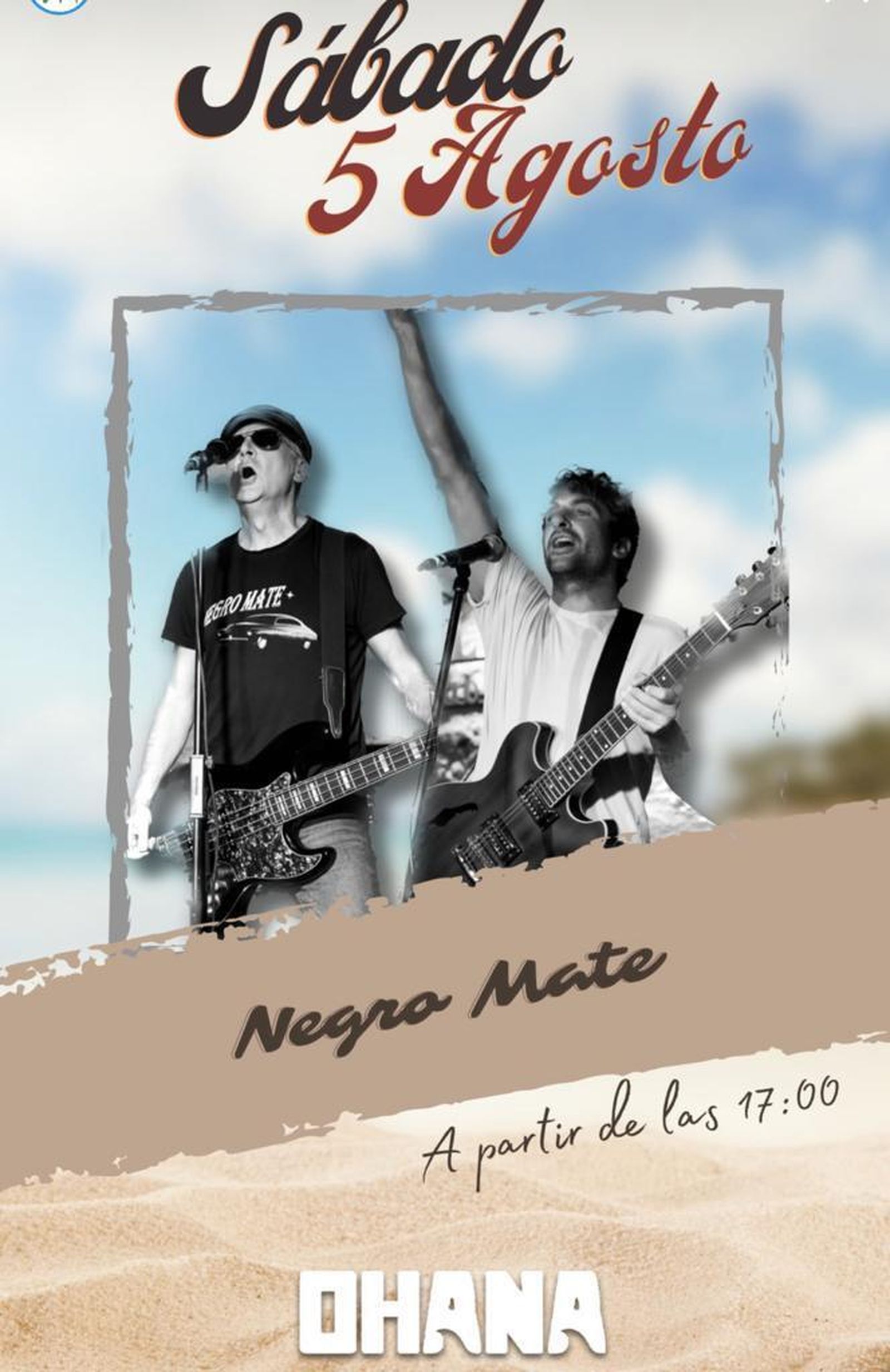 Negro Mate, en Ohana 3 piedras - Chipiona