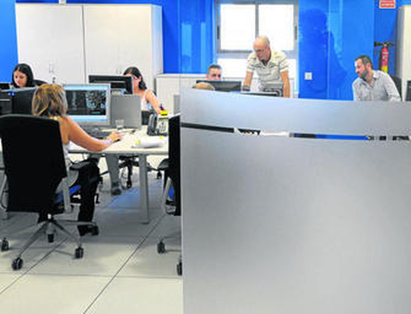 Varios de los trabajadores de esta empresa que nació en 2004 y está en el PTA.