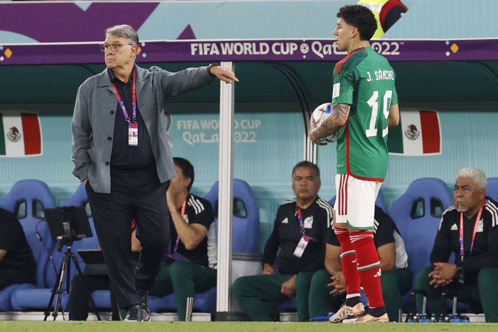 Las imágenes del México - Polonia