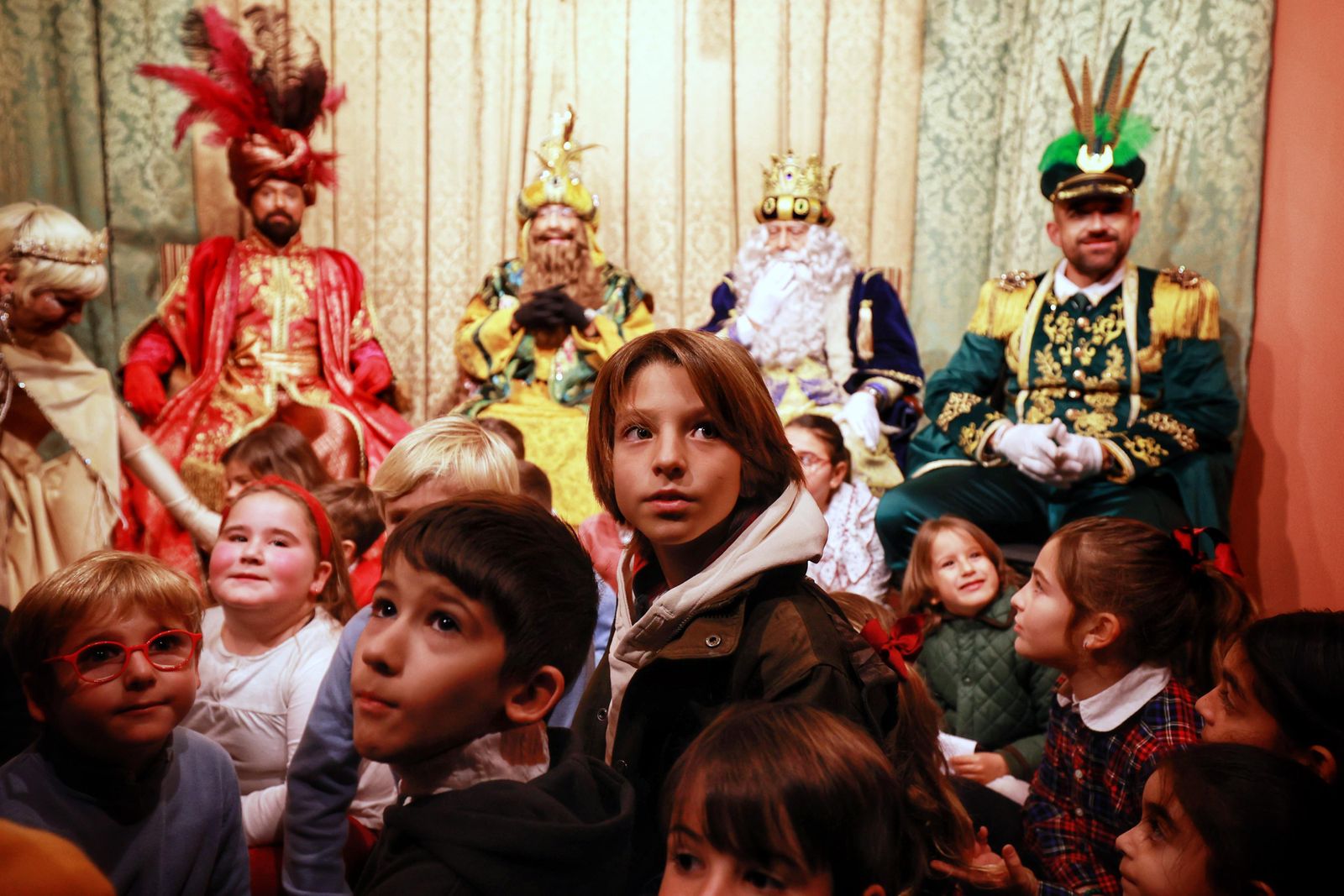 Las imágenes de la visita de los Reyes Magos a Cádiz