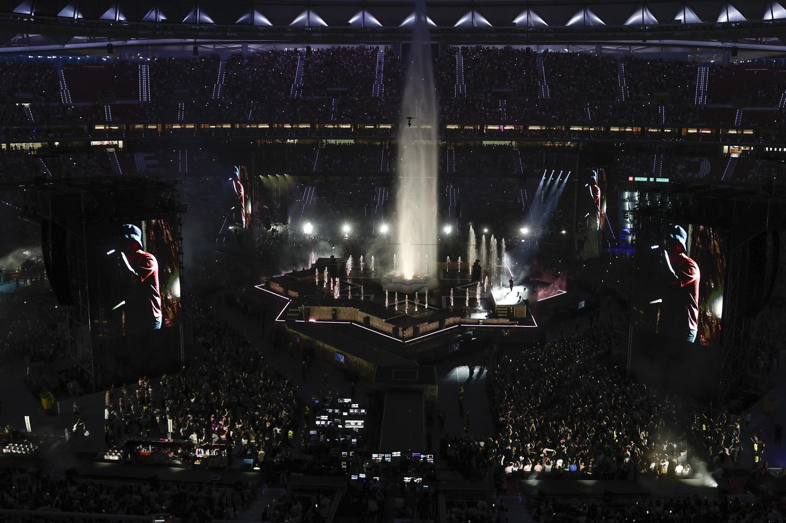 Así fue el concierto de Dellafuente en el Metropolitano