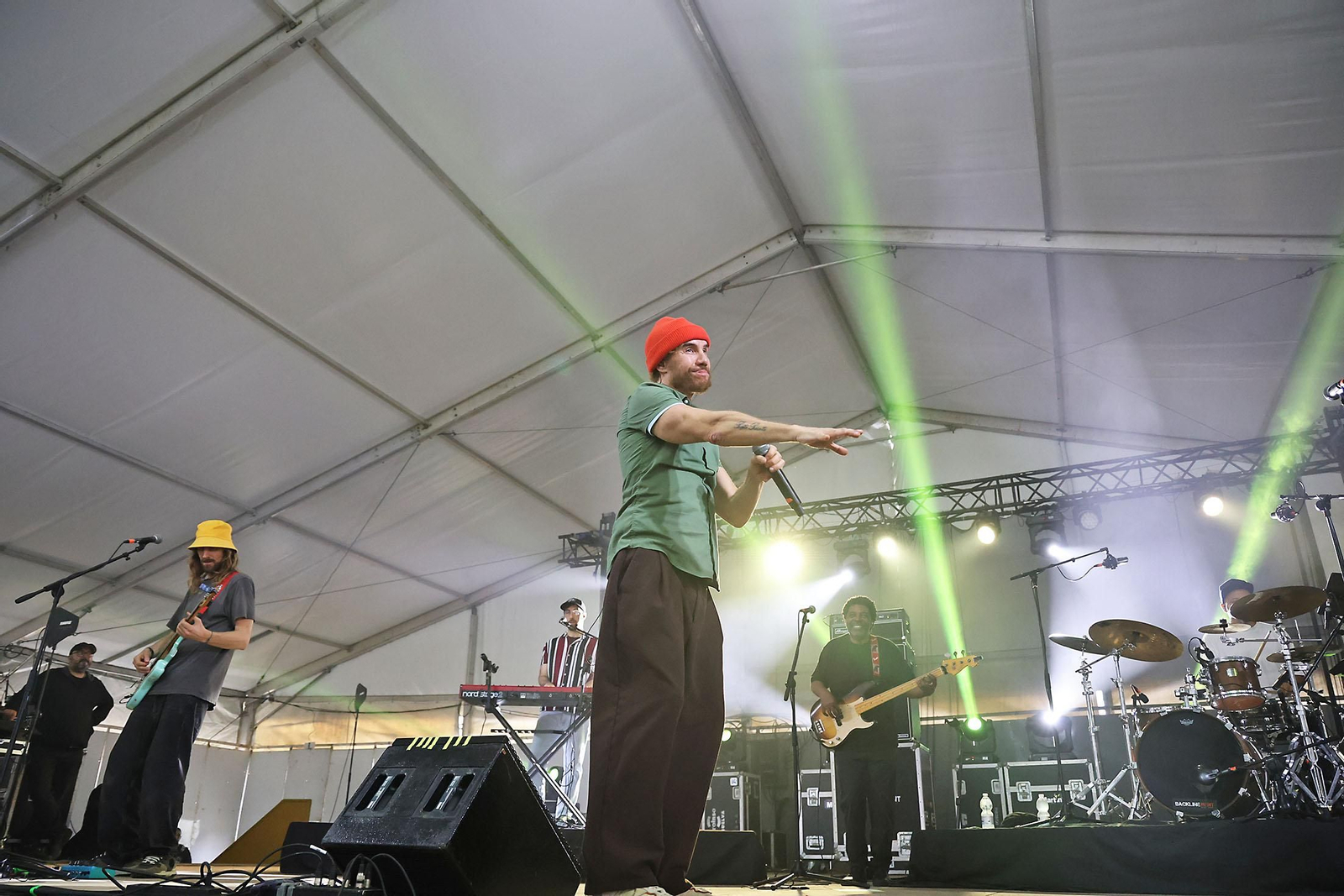 Imágenes del concierto de Macaco en el parque Alonso Sanchez