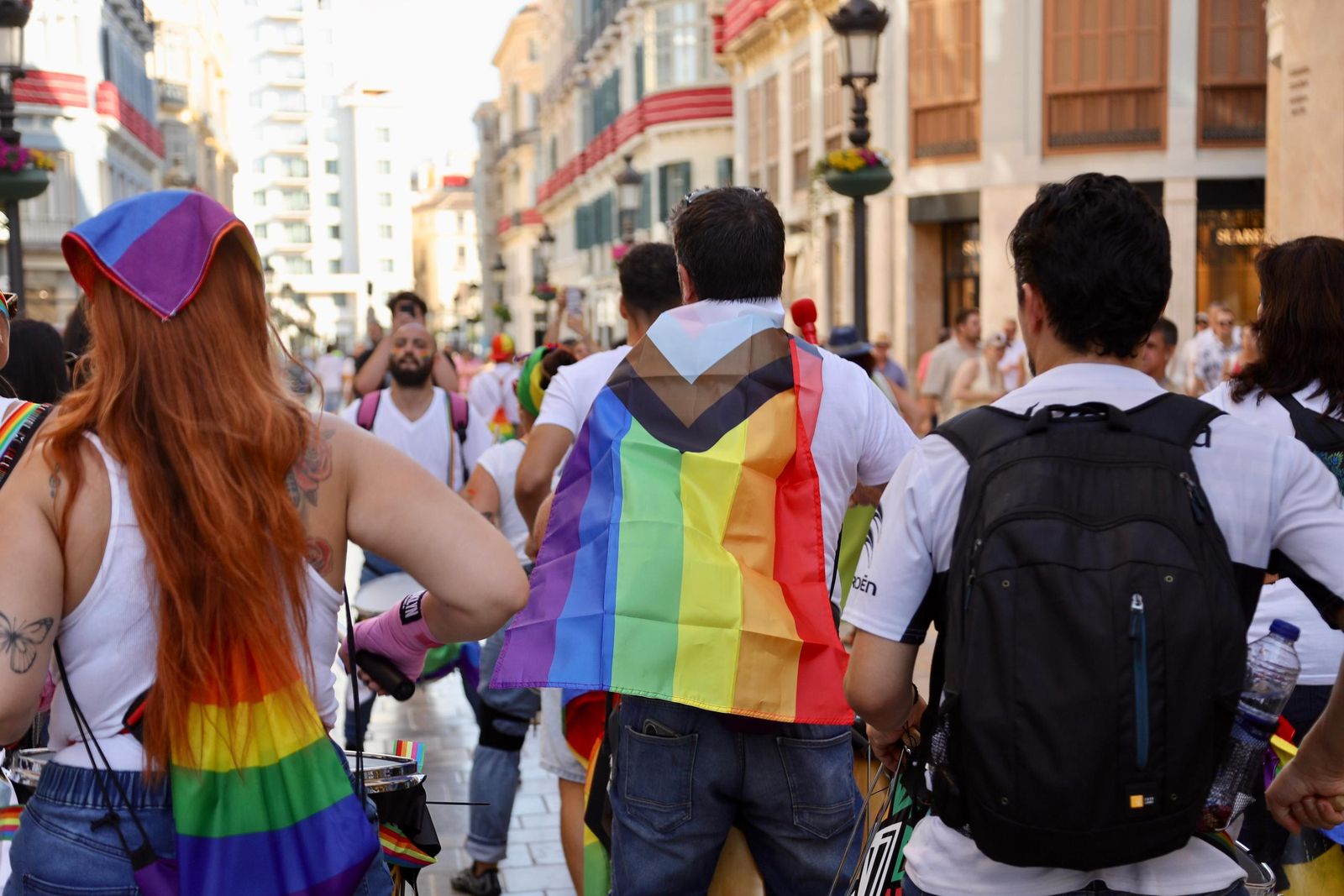La manifestación en Málaga por el Día del Orgullo, en fotos