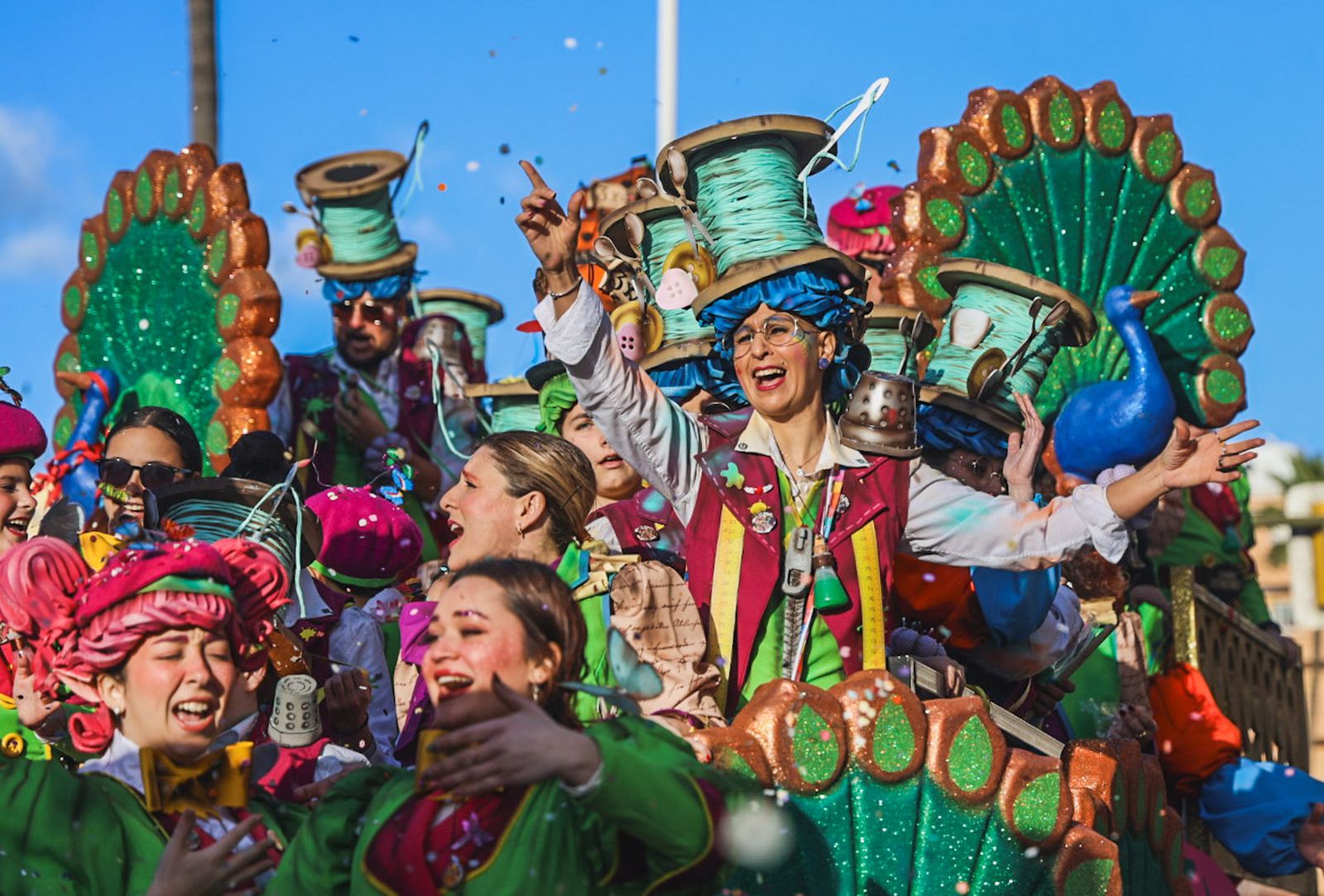 Fotografías de la Cabalgata del Carnaval Colombino 2026