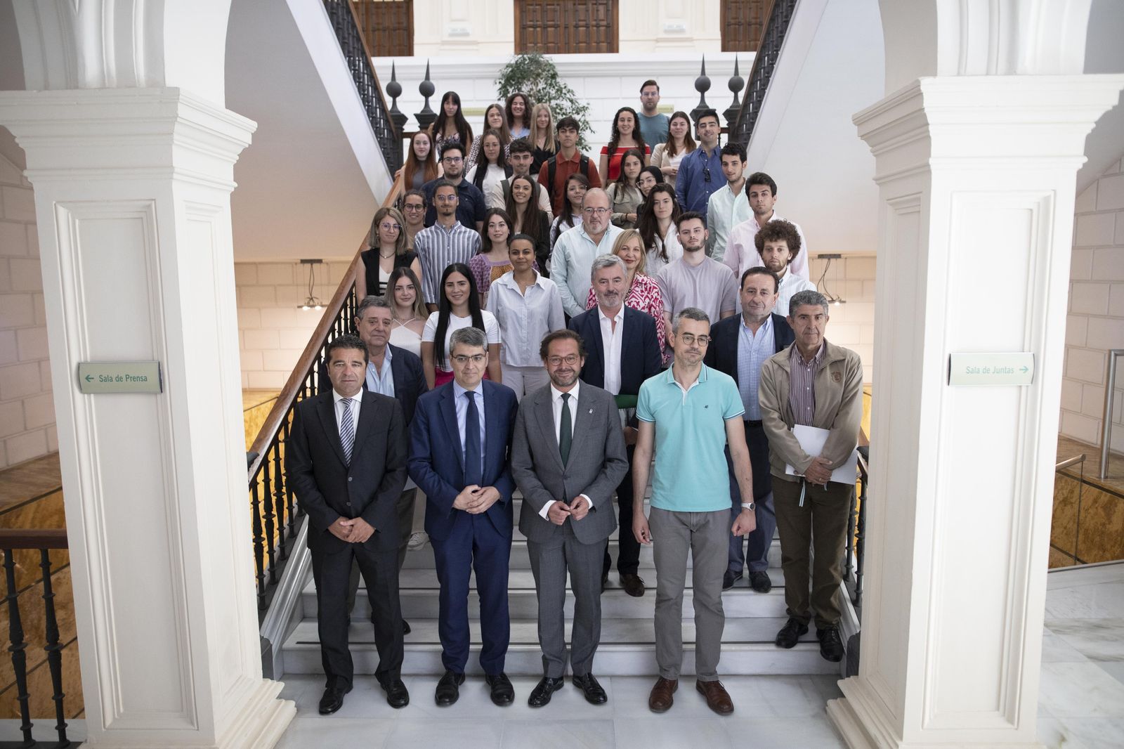 Nuevos alumnos en prácticas de la Universidad de Granada en la Junta de Andalucía
