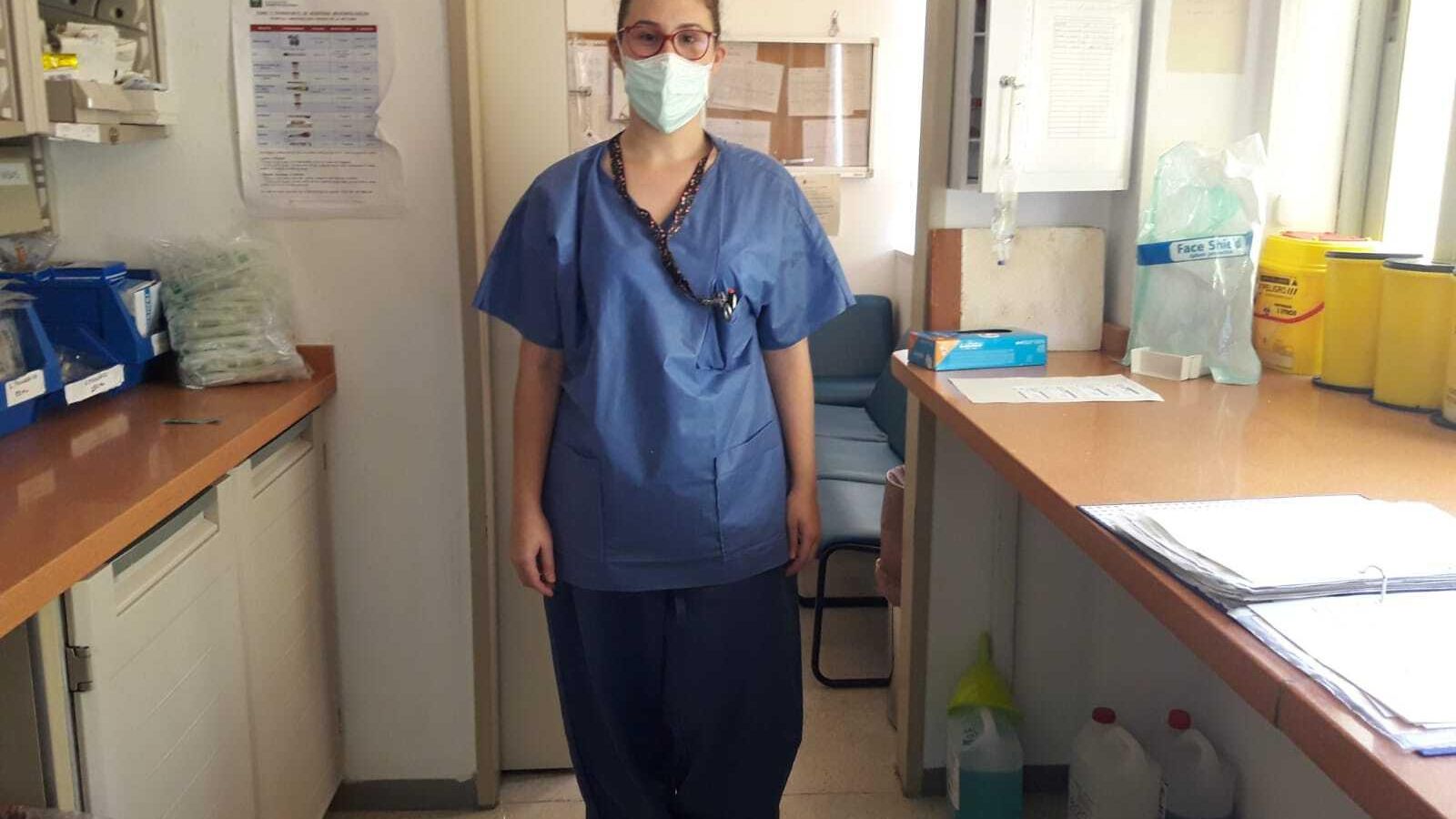 Natalia Pérez, enfermera del Hospital Virgen de la Victoria.