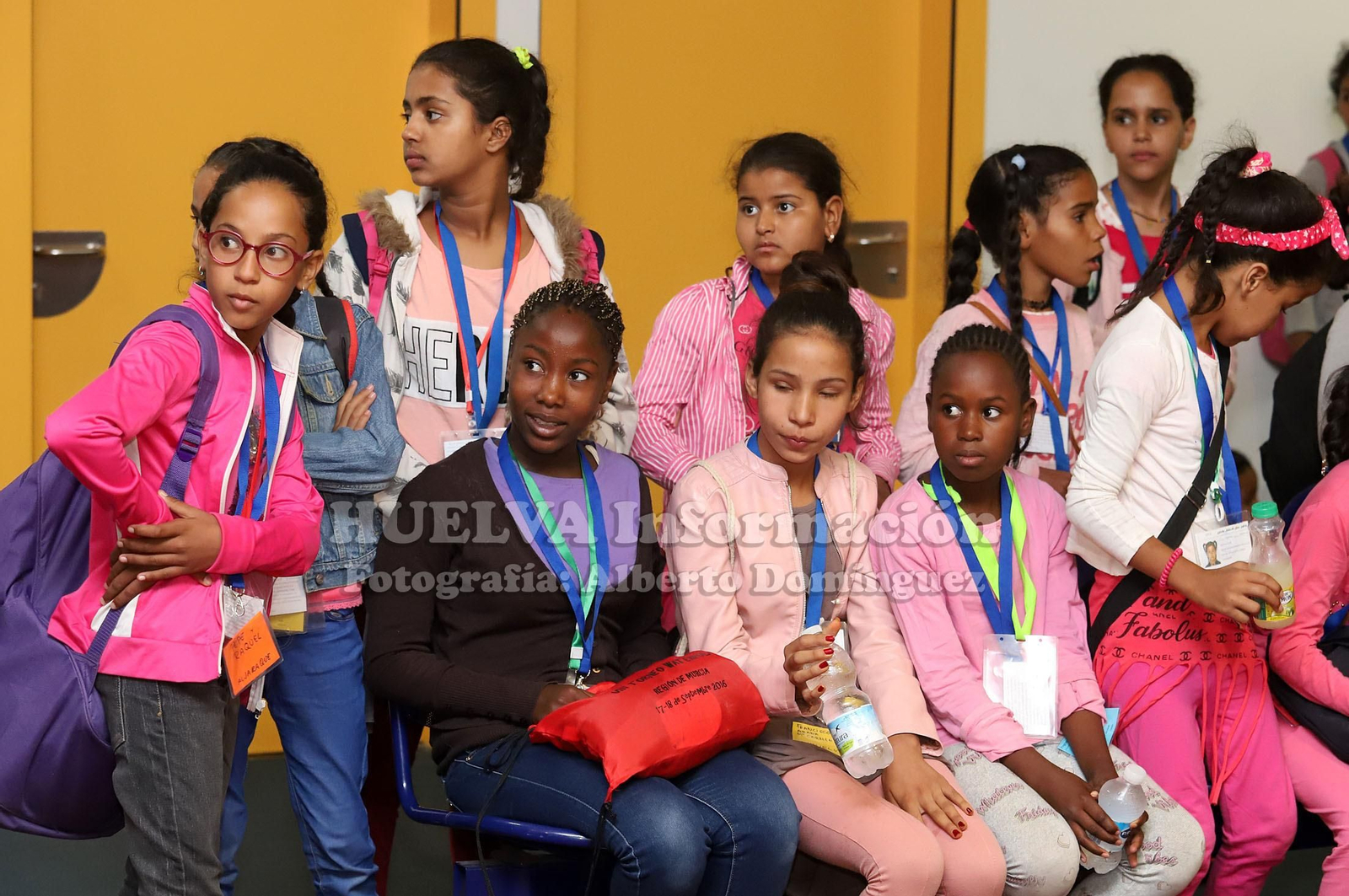 Imágenes de la llegada de los niños saharauis