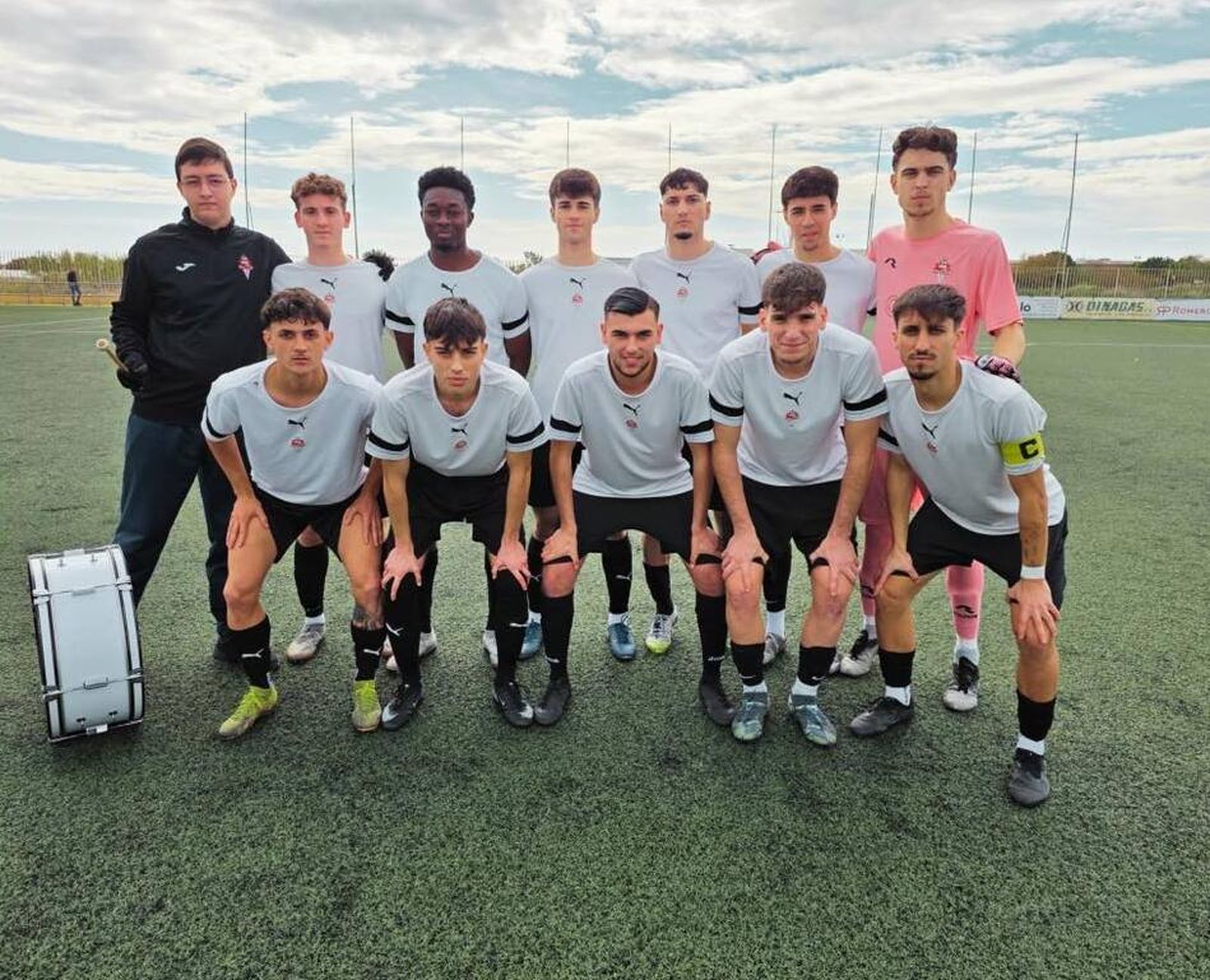 Once presentado por los de la barriada almeriense en su encuentro frente al Pavía de este pasado domingo.