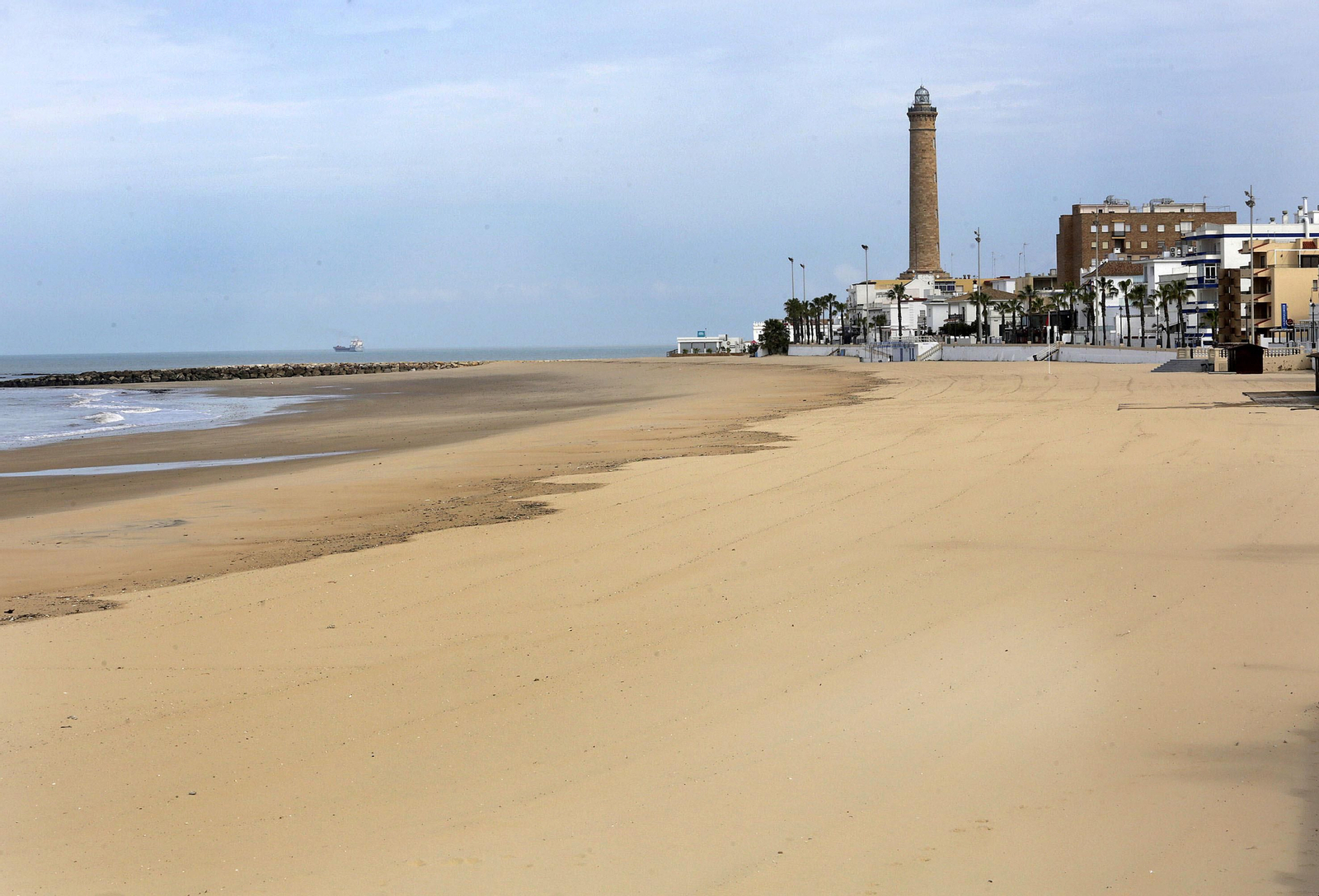 Coronavirus, Chipiona el turismo que no llegó.