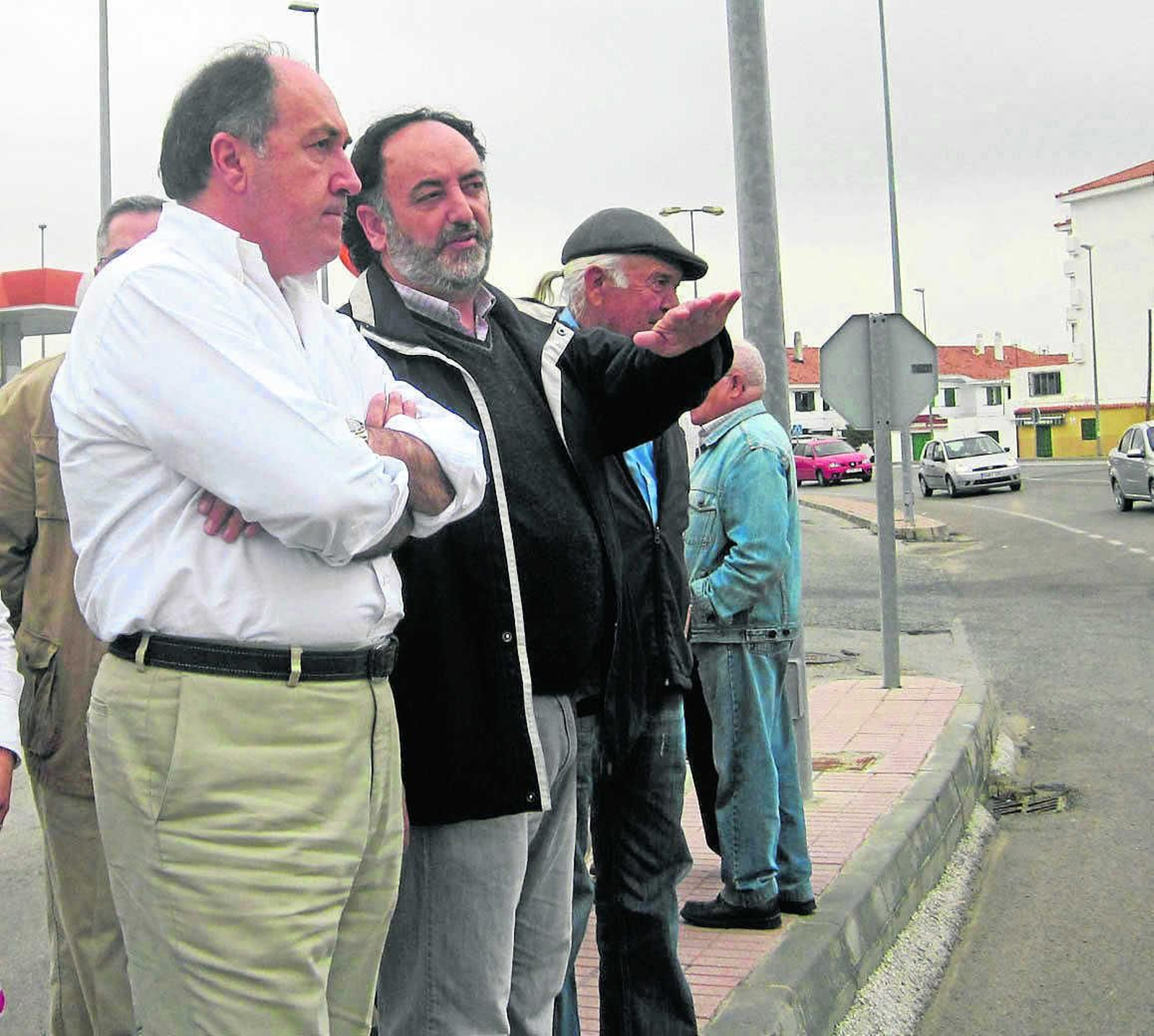 Perles, con José Ignacio Landaluce.