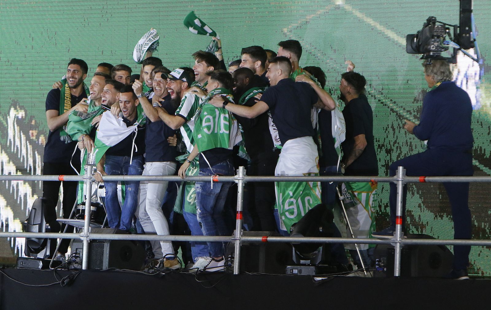 Fiesta en el Villamarín