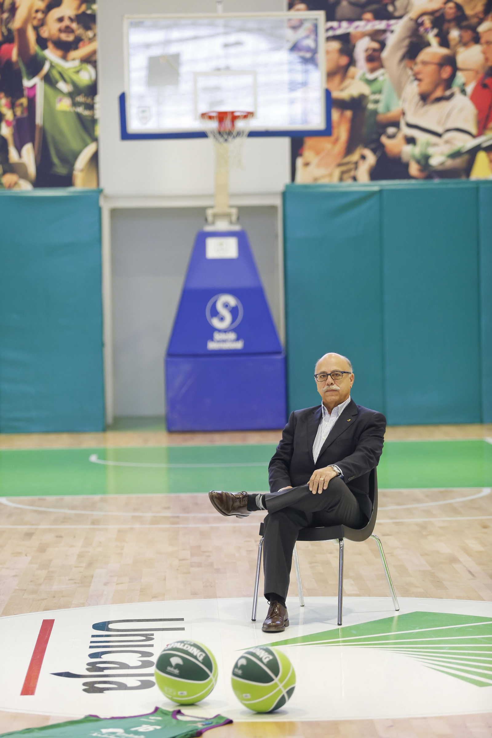 La era de Eduardo García como presidente del Unicaja, en fotos