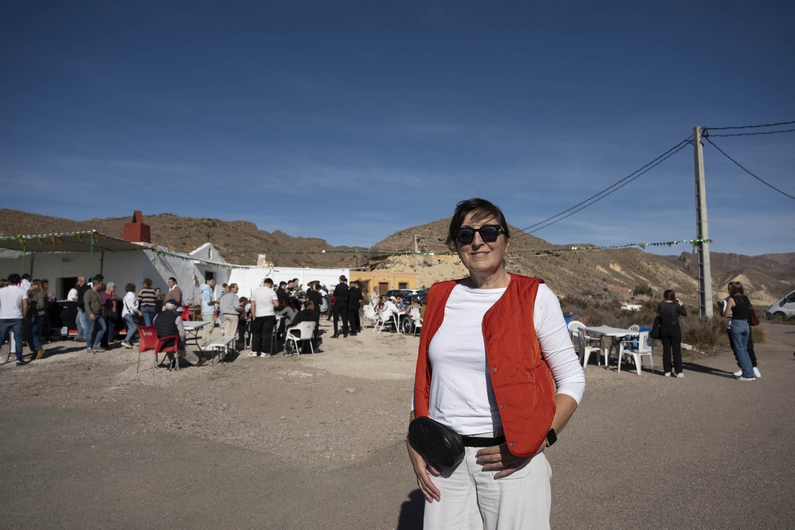 Las imágenes de la romería en Cuevas de Los Úbeda