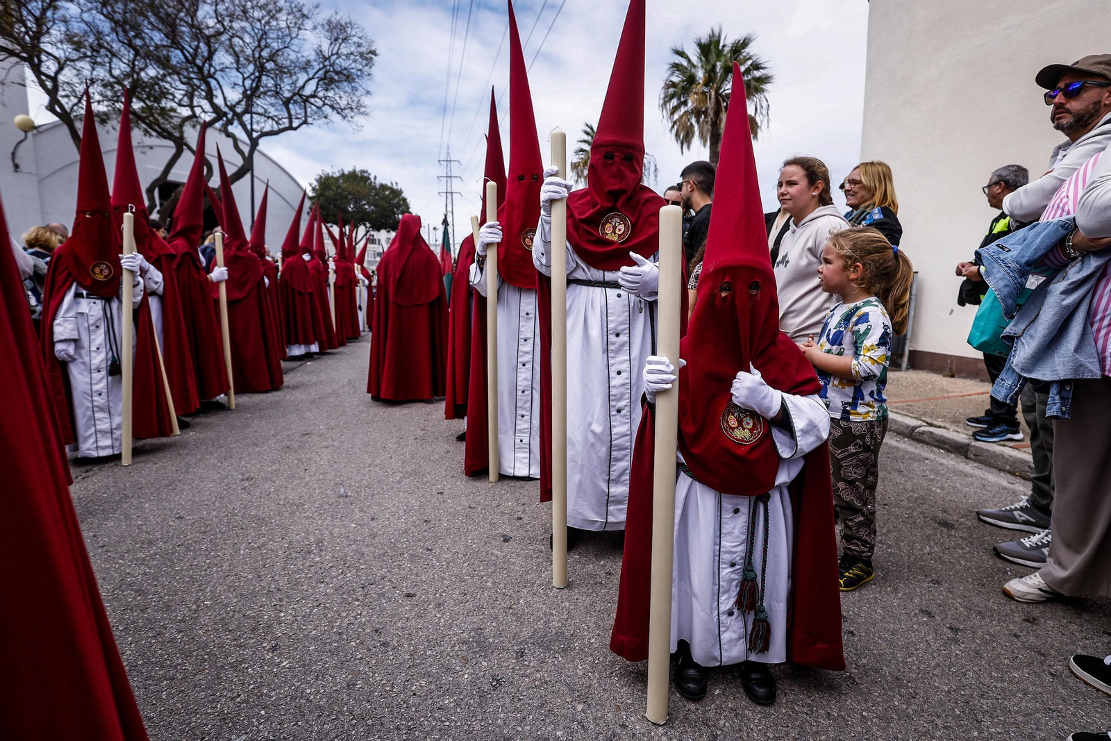 Las imágenes de la Hermandad de Tres Caídas de la Semana Santa de San Fernando 2025