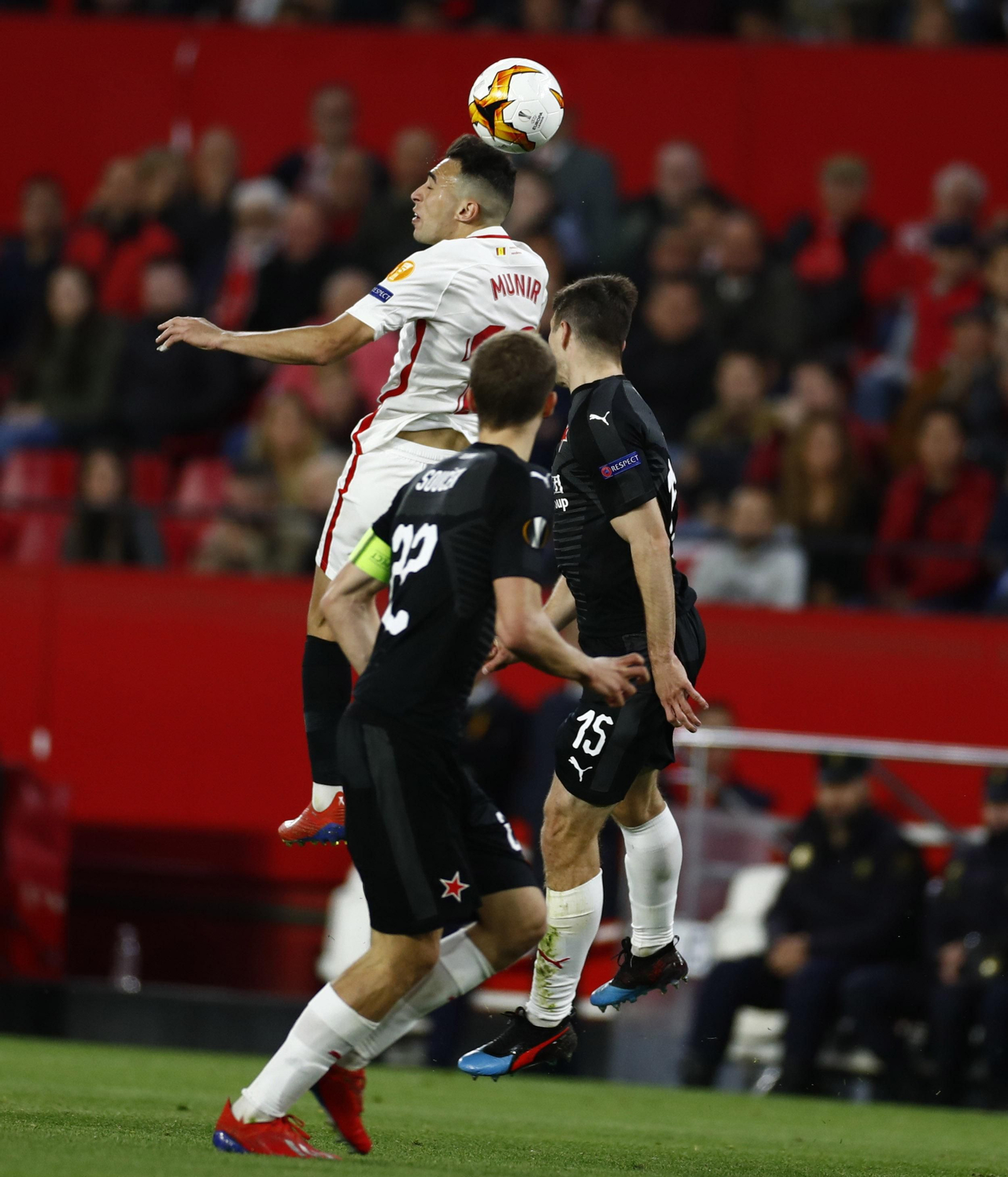 Las imágenes del Sevilla FC - Slavia de Praga