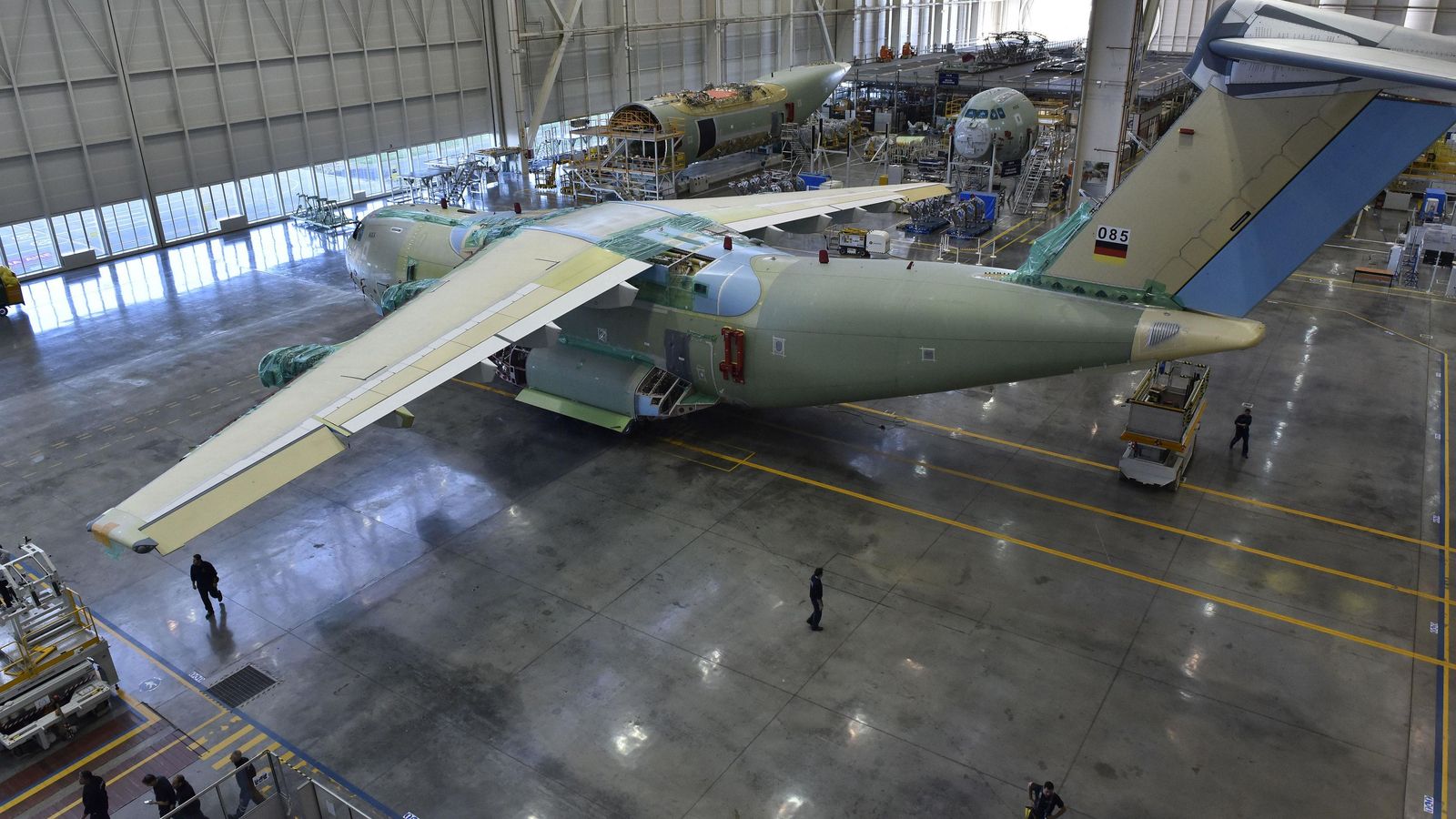 Instalaciones de Airbus en Sevilla.