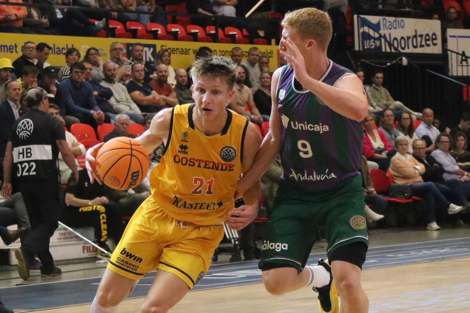 Meeusen, con Alberto Díaz.