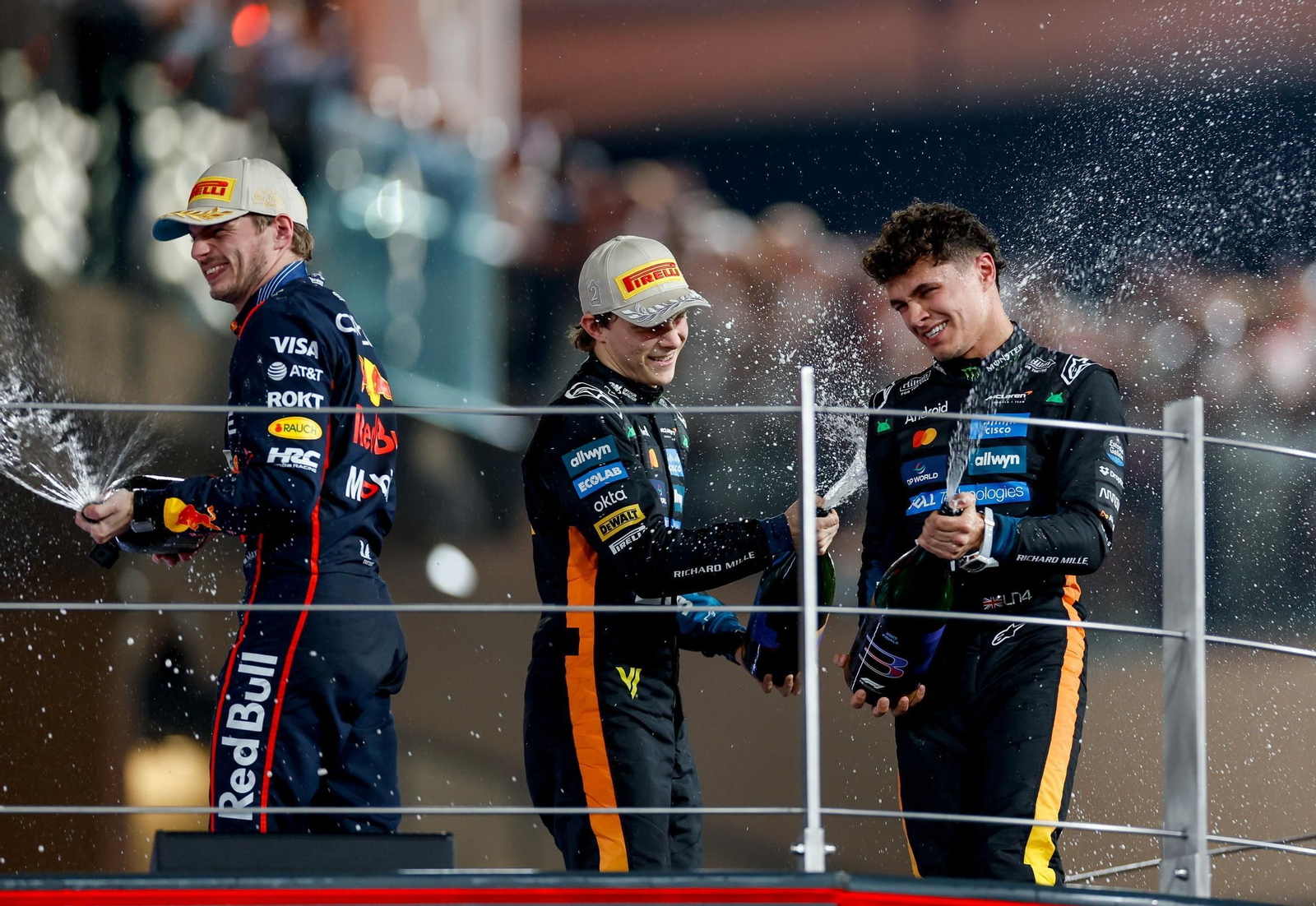 Las fotos del título mundial de Lando Norris en la Fórmula 1