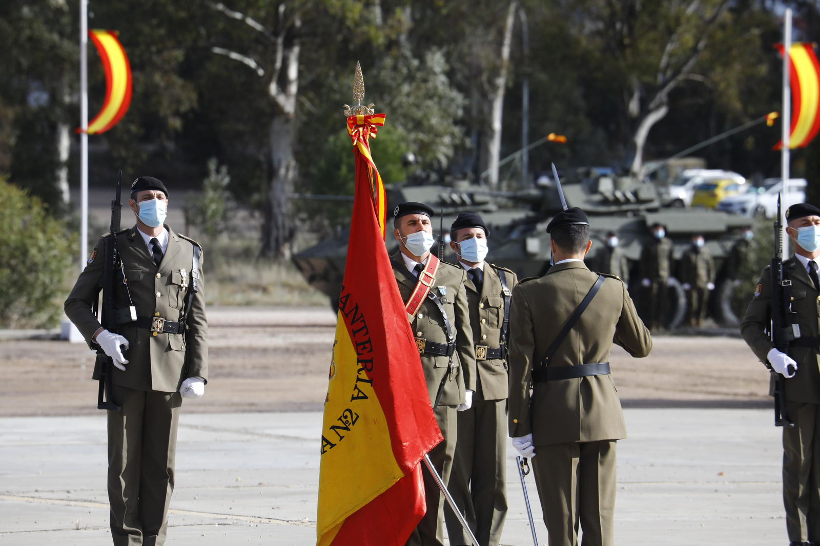 La Brigada X conmemora el día de la unidad y la festividad de la Inmaculada en Córdoba