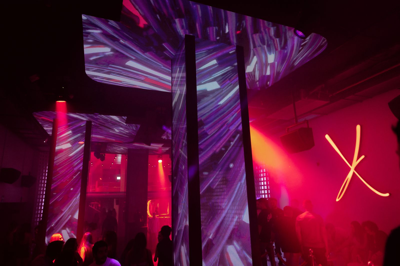 Las instalaciones de la discoteca Xcess Puerto Banús.