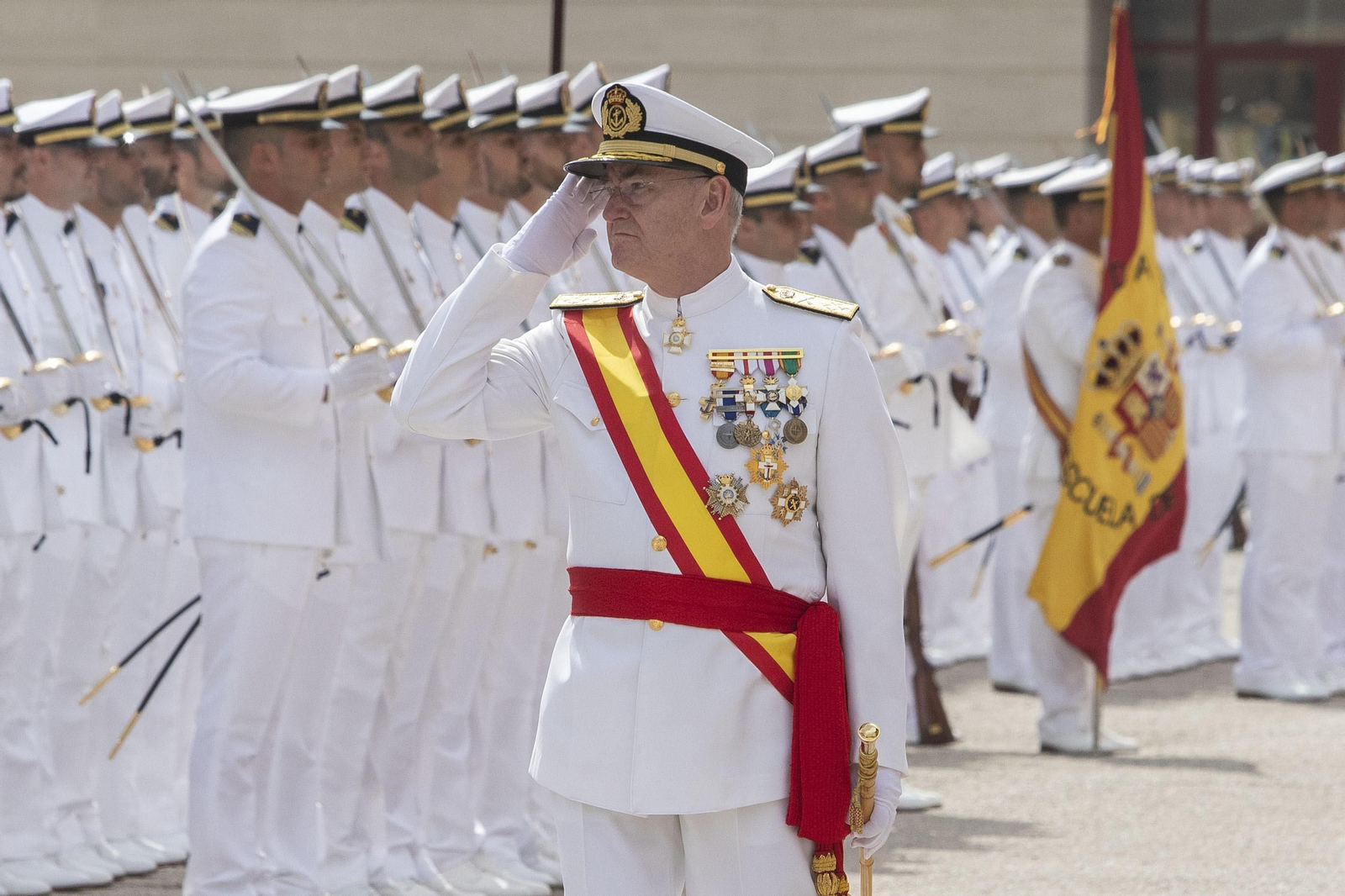 Las imágenes de la entrega de despachos en la Escuela de Suboficiales de la Armada