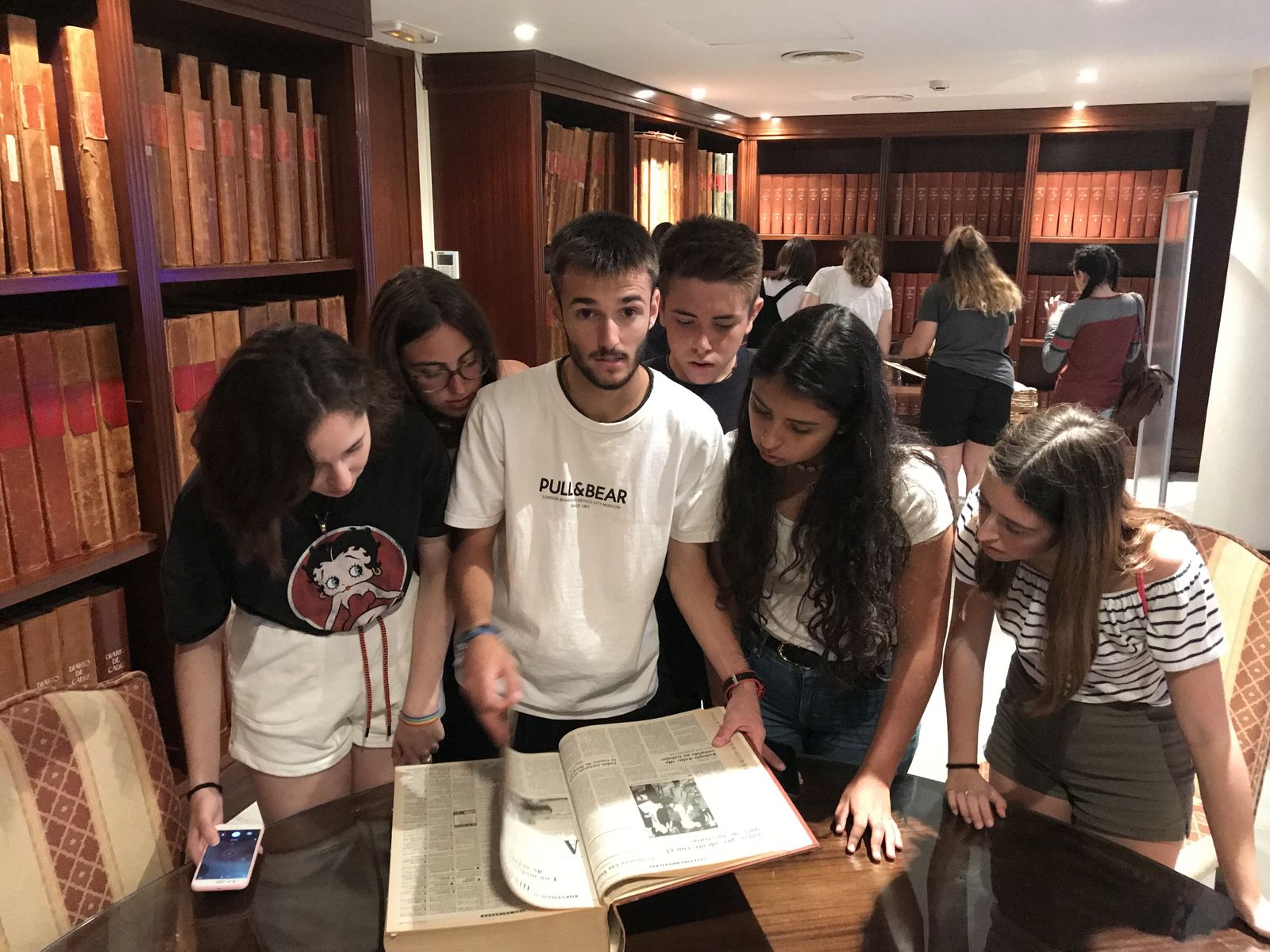 Visita del colegio Sancti Petri de San Fernando