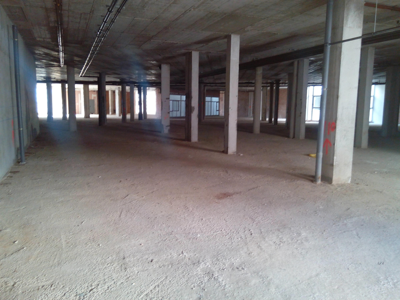 Parte del Hospital de Benalmádena que está sin abrir.