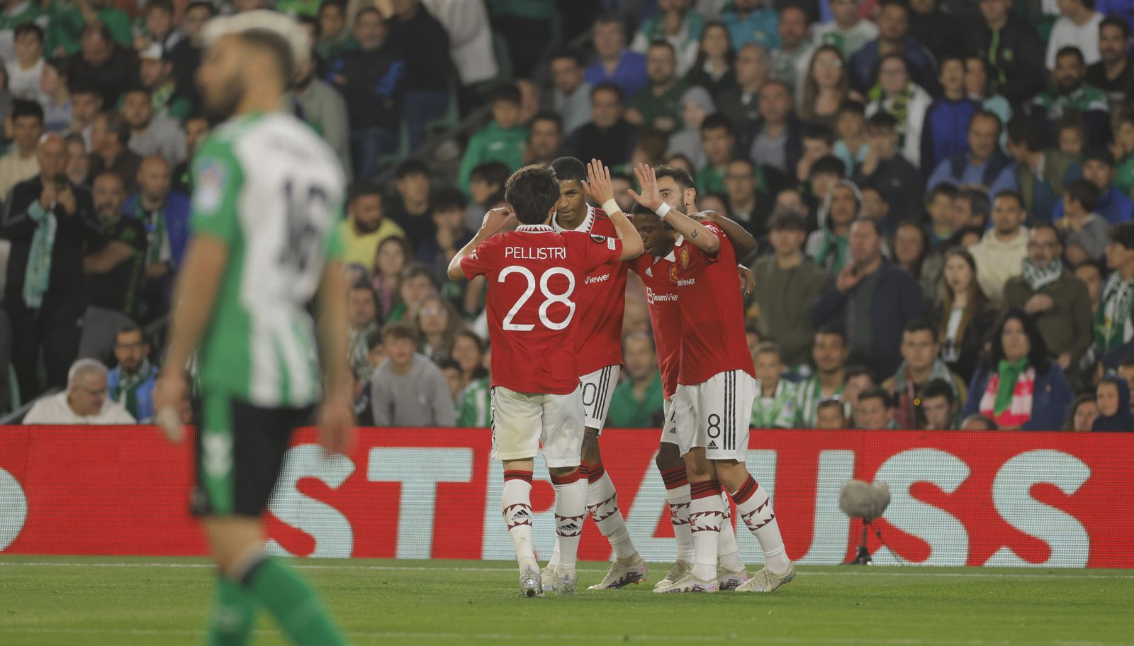 Las imágenes del Betis-Manchester