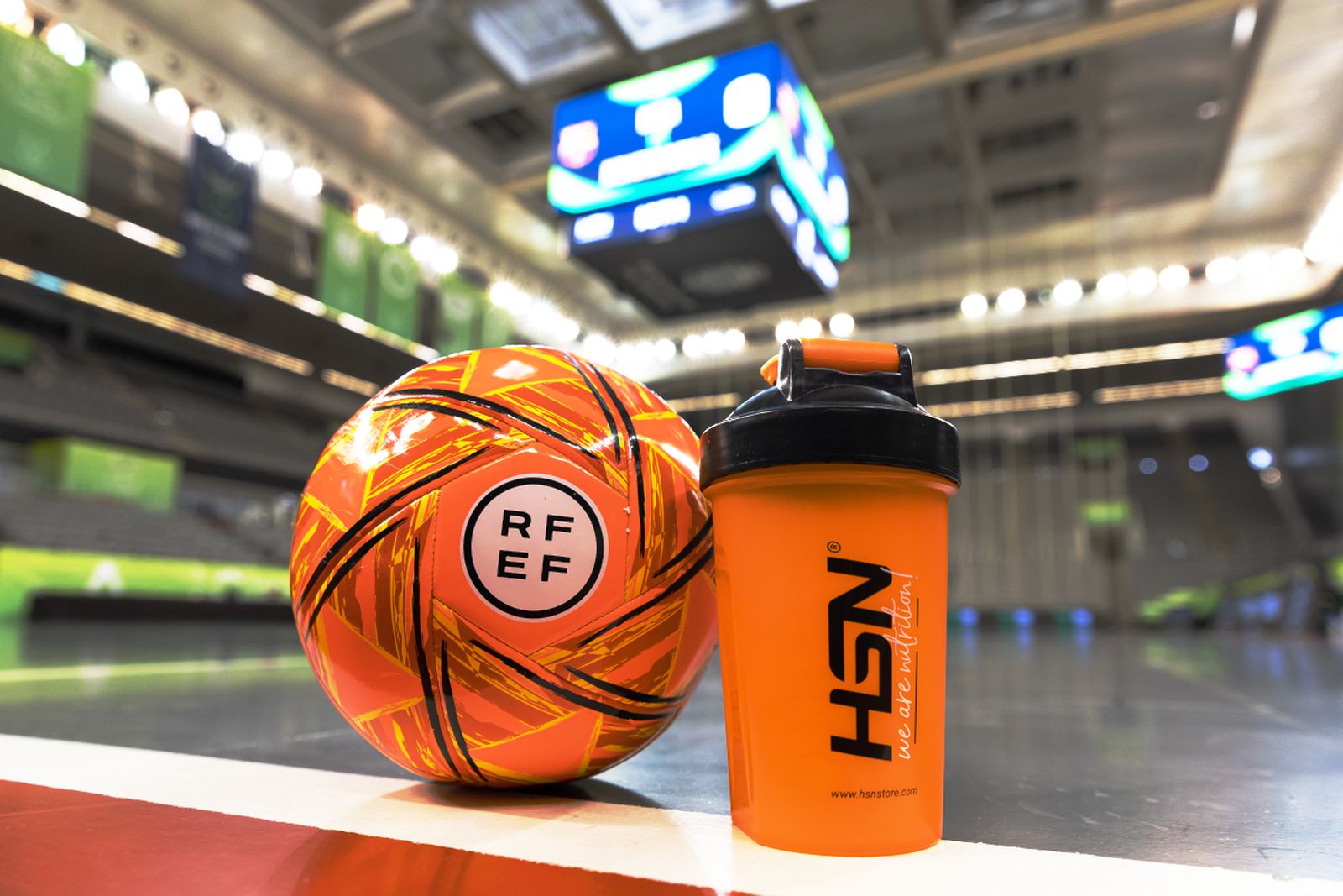 Fútbol sala y nutrición se darán la mano en el Palacio de Deportes.