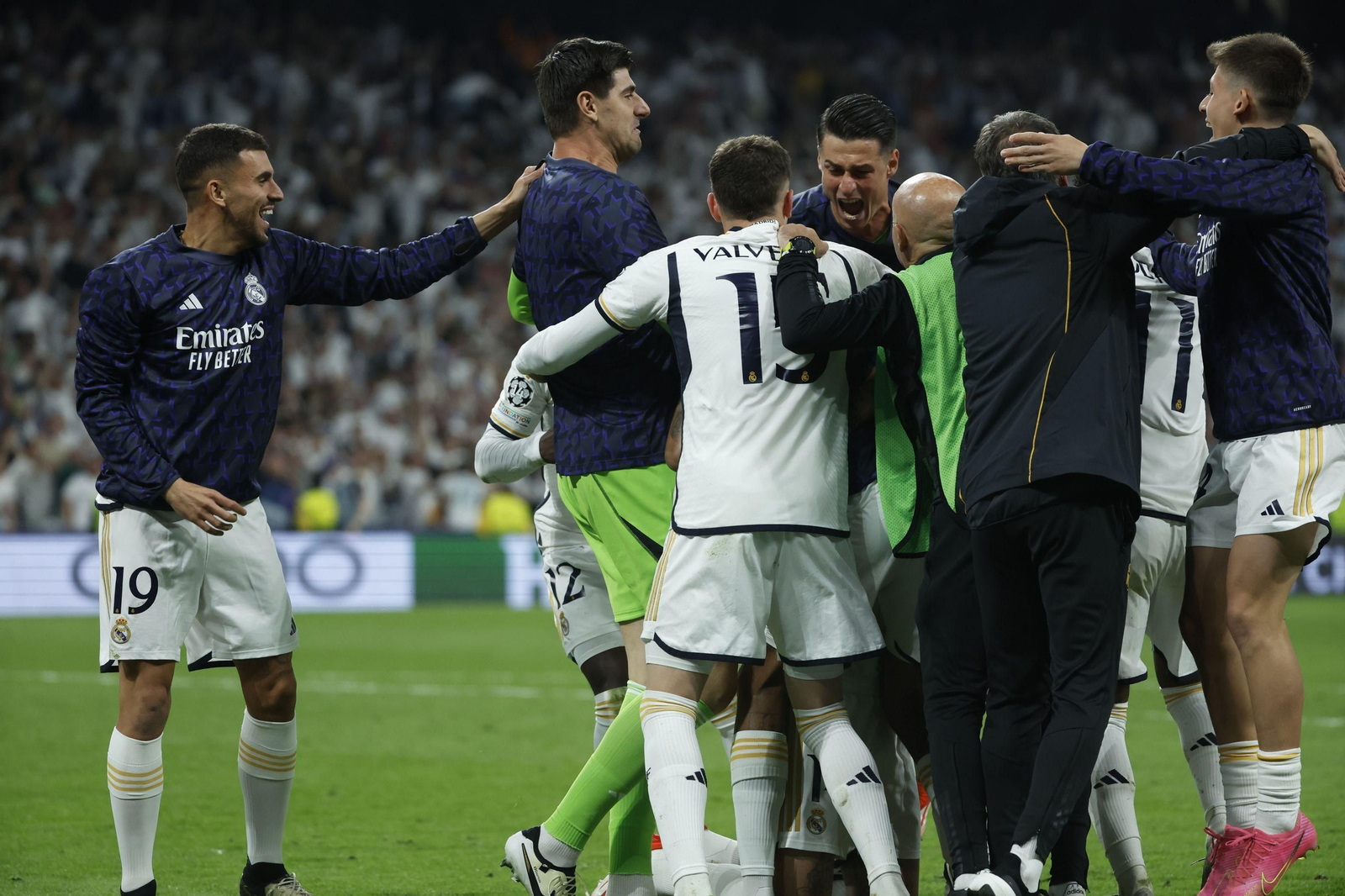 Las mejores imágenes del Real Madrid - Bayern Múnich