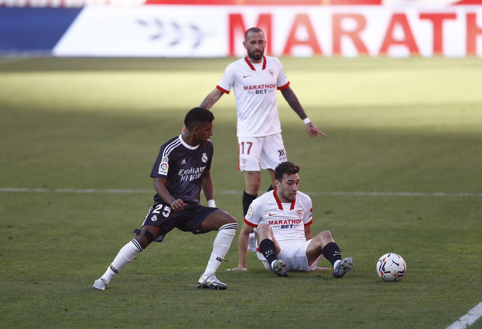 Las imágenes del Sevilla -Real Madrid