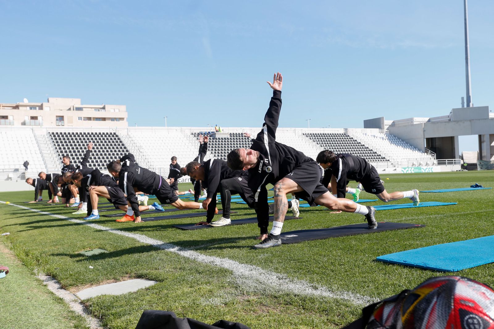 Entrenamiento la Balona