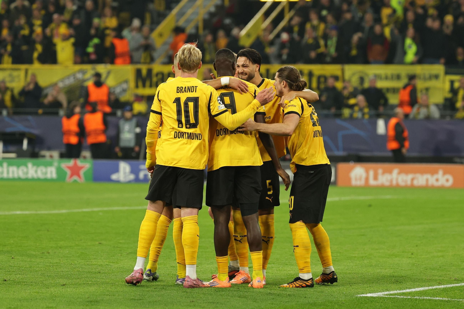 Las imágenes del Borussia Dortmund-Athletic Club