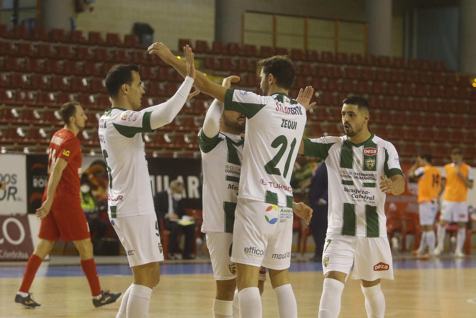 Las fotografías del empate entre el Córdoba Futsal y el Industrias Santa Coloma