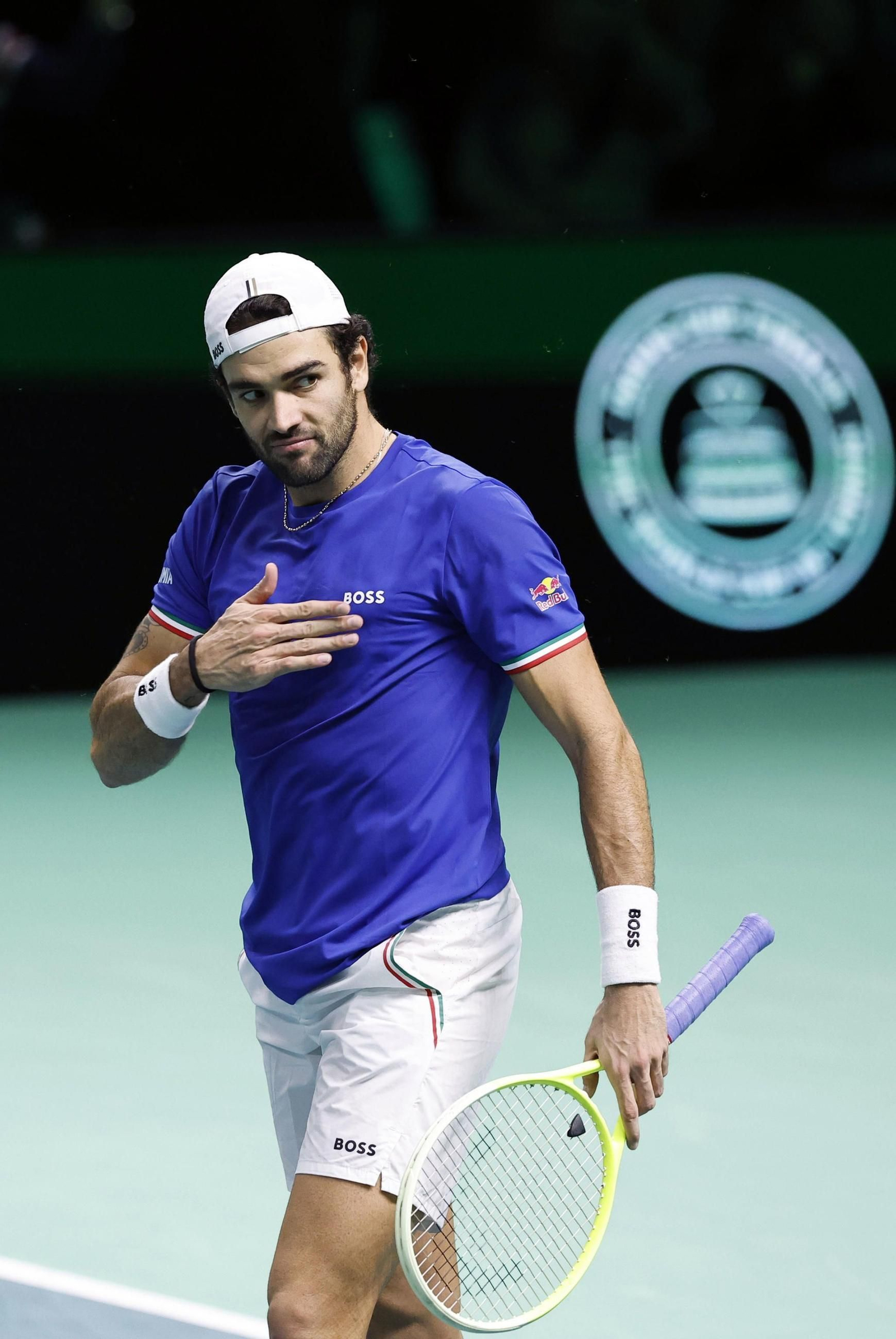 Las fotos de la final de la Copa Davis Italia-España