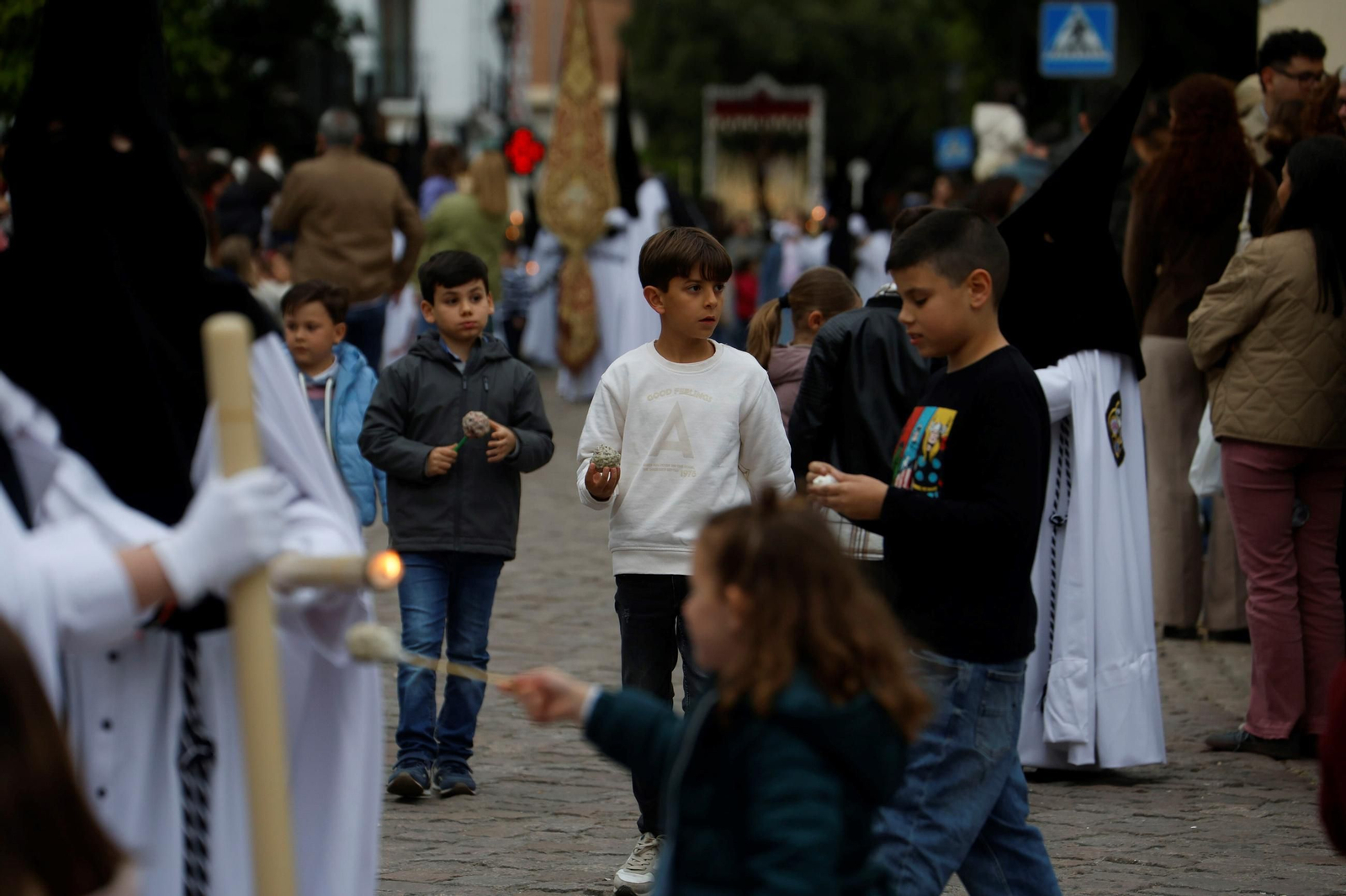 Las imágenes de la hermandad del Perdón  el Miércoles Santo en Córdoba