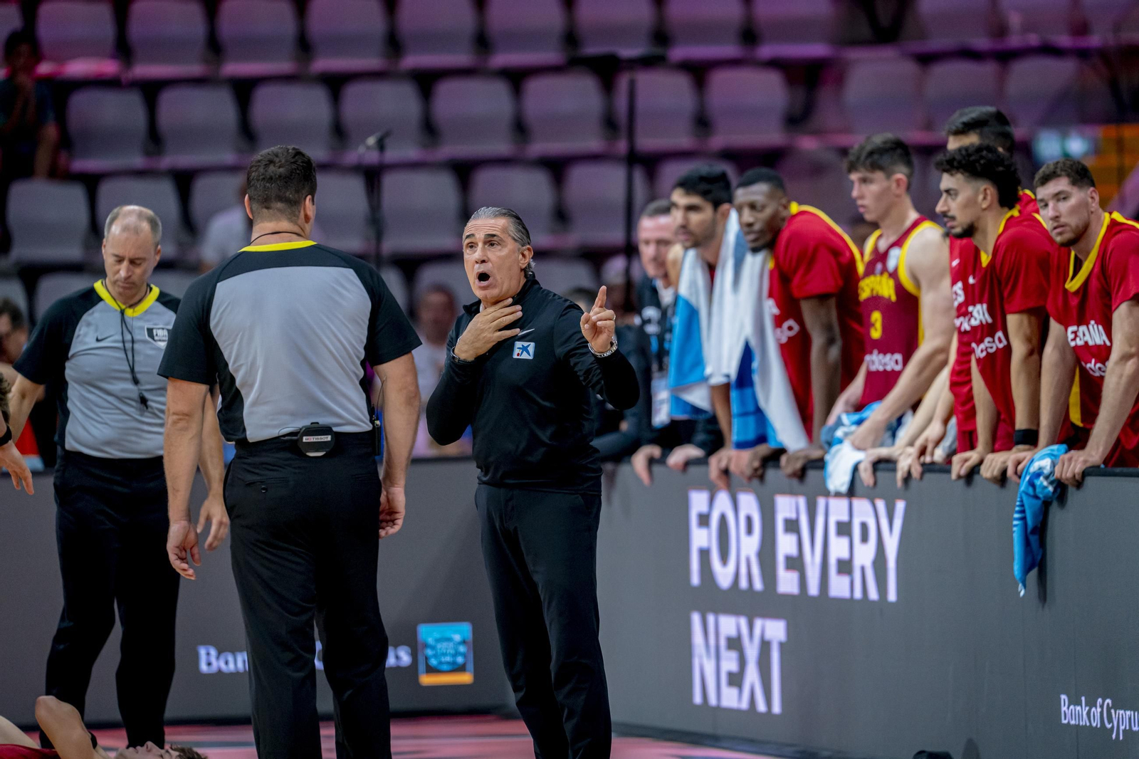 Las fotos del Georgia - España de baloncesto