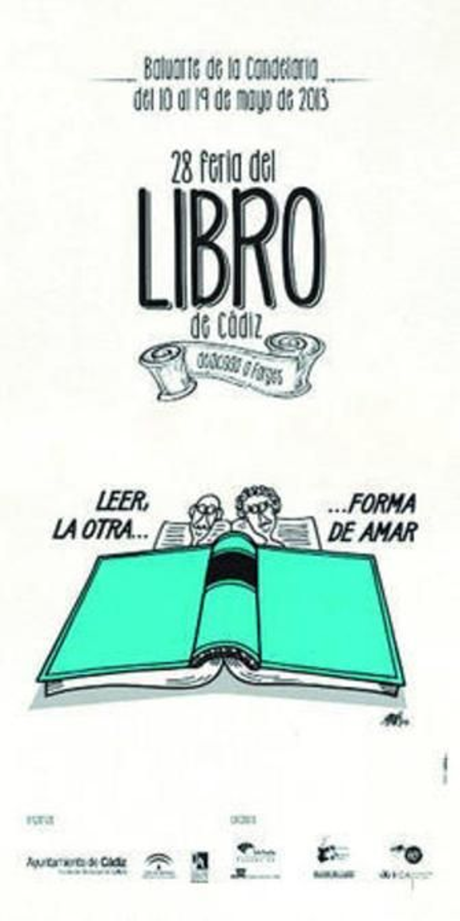 El pregón de Luz Gabás alumbra el comienzo de la Feria del Libro de Cádiz