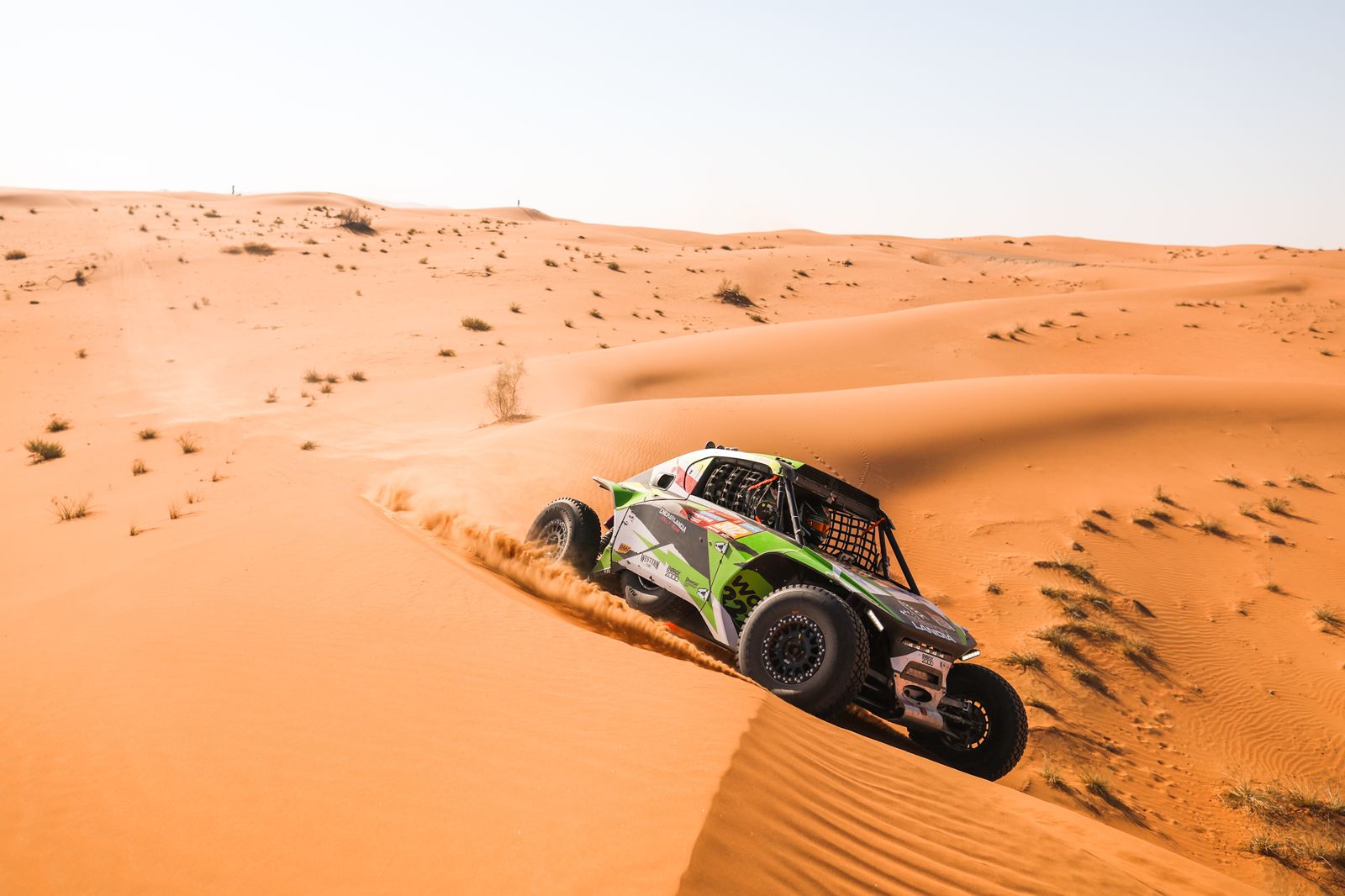 Las espectaculares imágenes del Dakar por las dunas