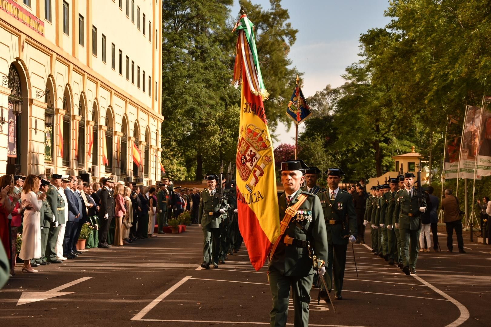 La Guardia Civil celebra en Sevilla su 179 aniversario