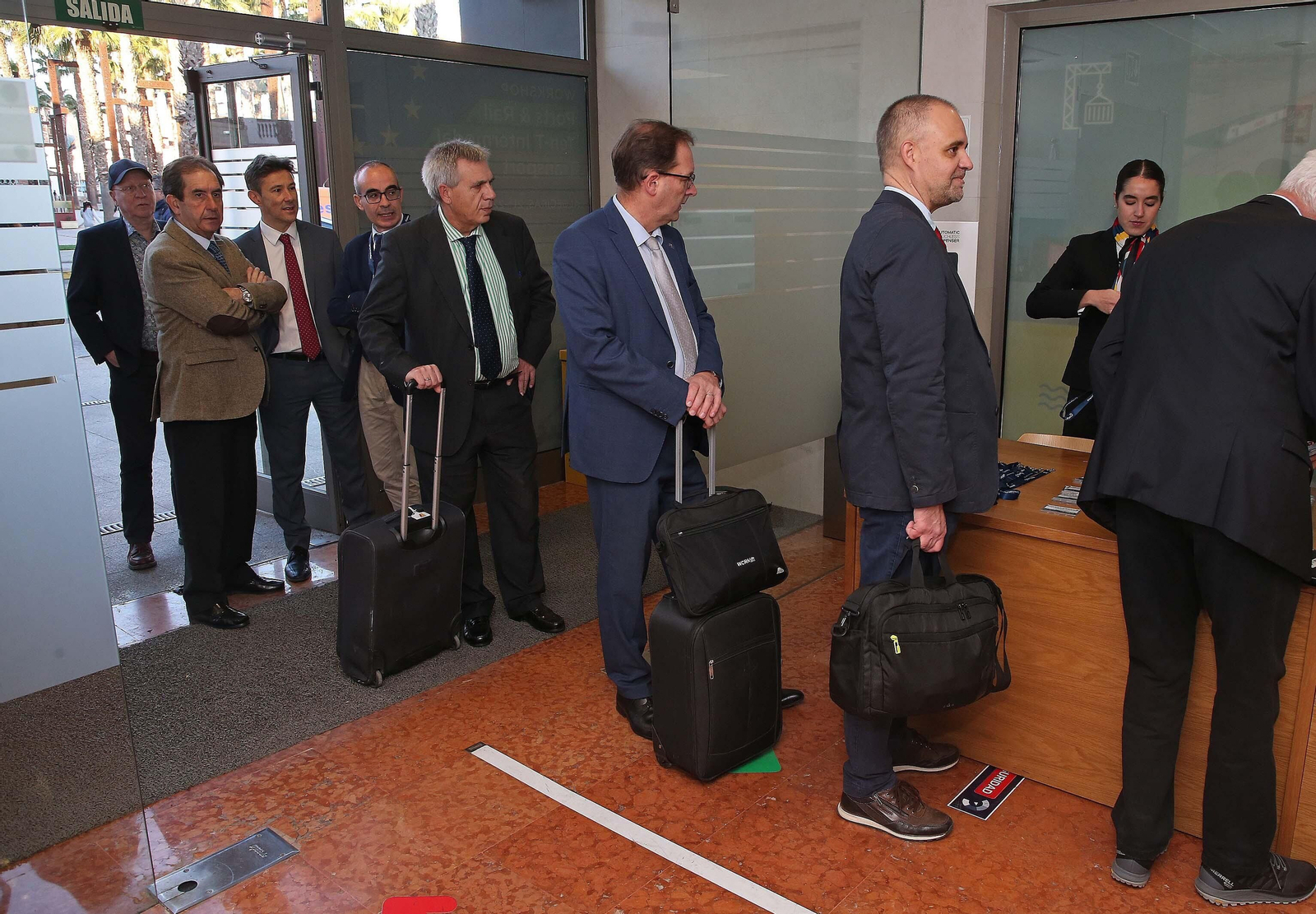 El encuentro de los Grupos de Trabajo de Transporte Intermodal de la Red Transeuropea, en imágene