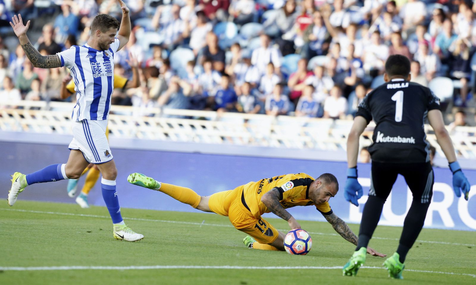 Las imágenes del Real Sociedad-Málaga