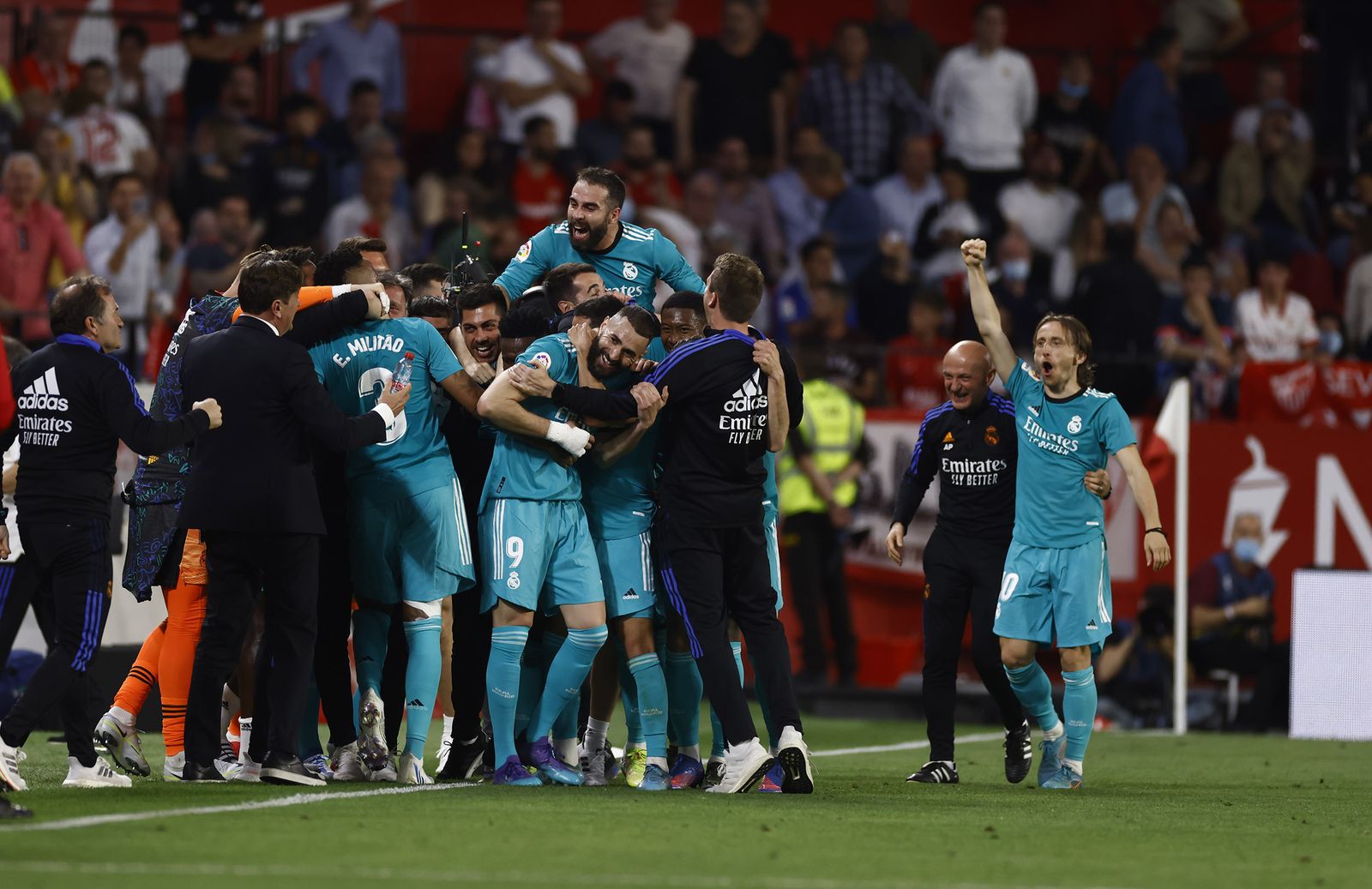 Las imágenes del Sevilla- Real Madrid