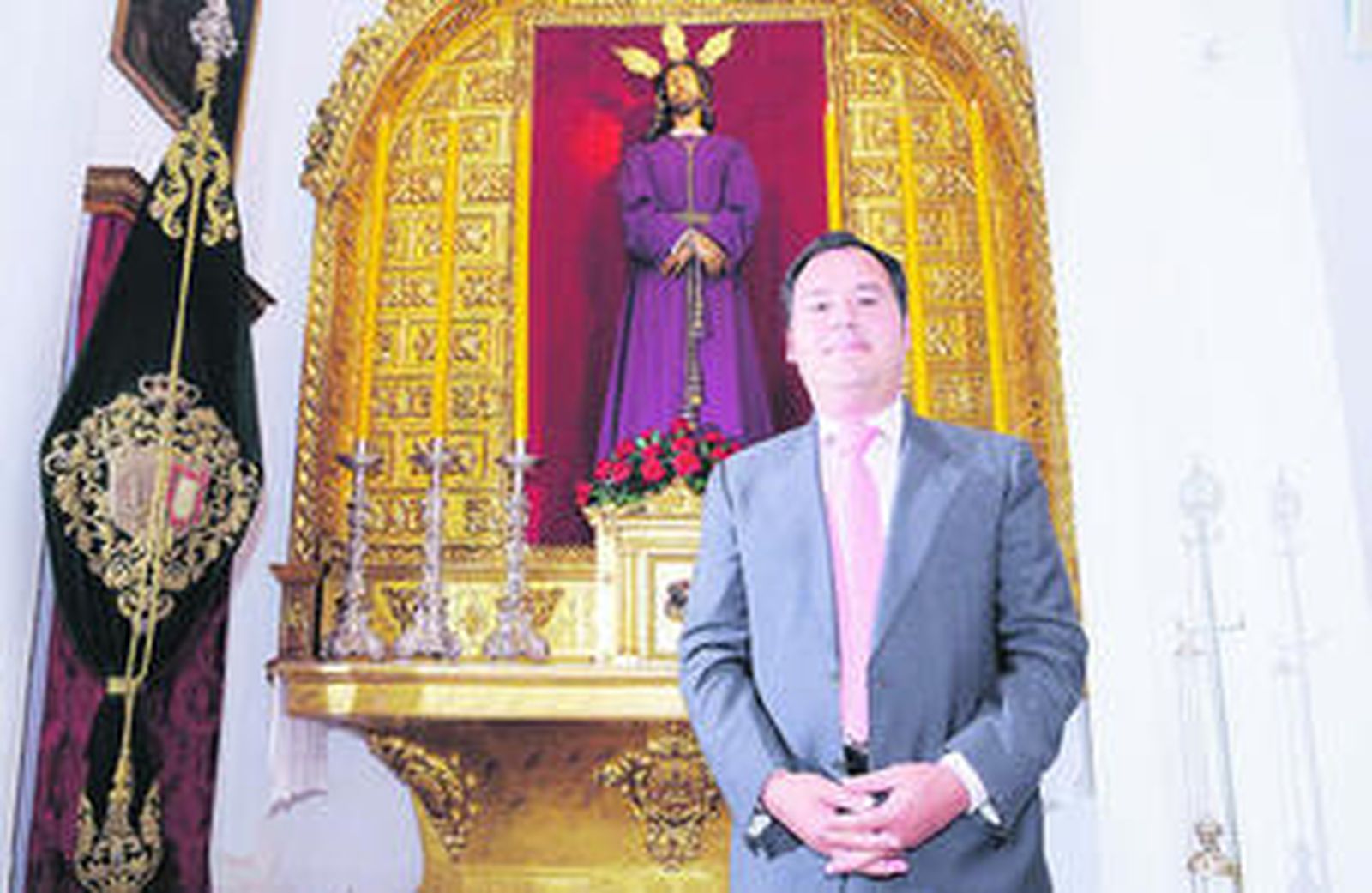 Ildefonso Roldán, hermano mayor de La Yedra.